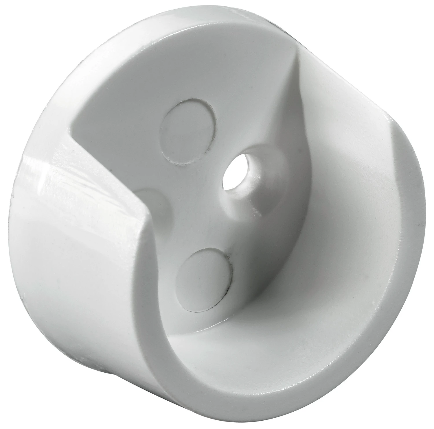 Kleiderlüfter 290mm Aluminium silber
