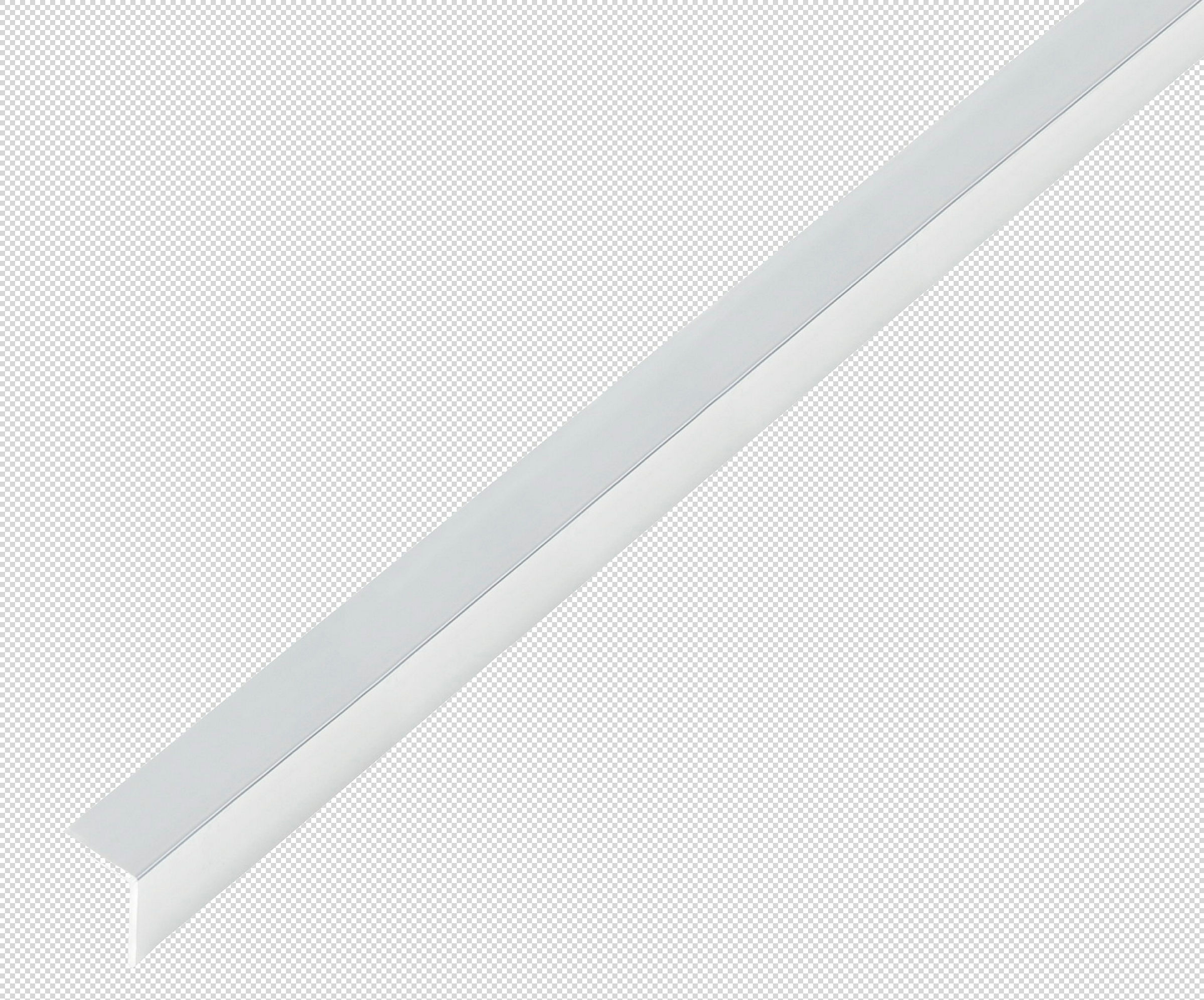 Winkelprofil selbstklebend 1m10x10 chromdesign