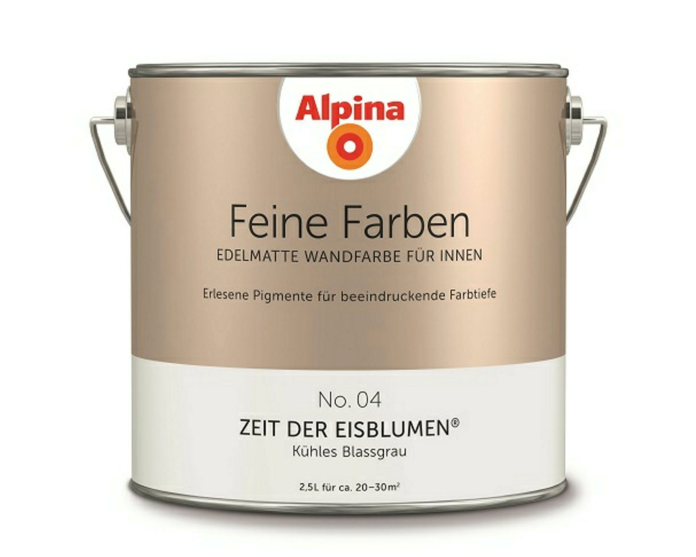 Alpina Feine Farben No. 04 Zeit der Eisblumen® edelmatt 2,5 Liter