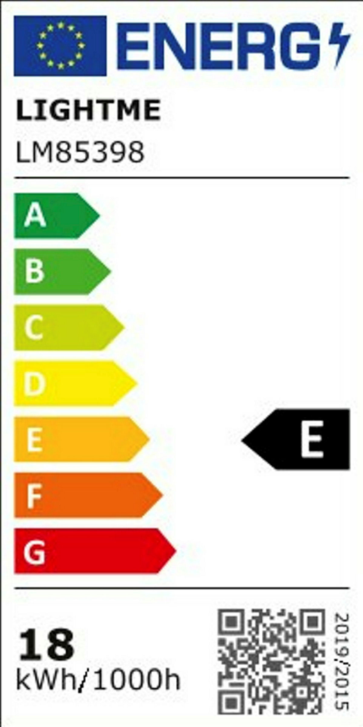 (LIGHTME) LED T8 1,2m 18W-2200lm-G13/865