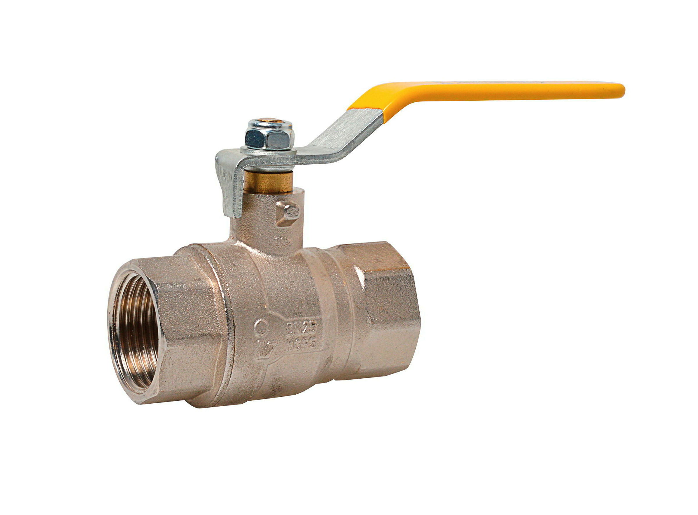 Kugelhahn, 1/2''IG, für Gasverschraubung, DVGW geprüft