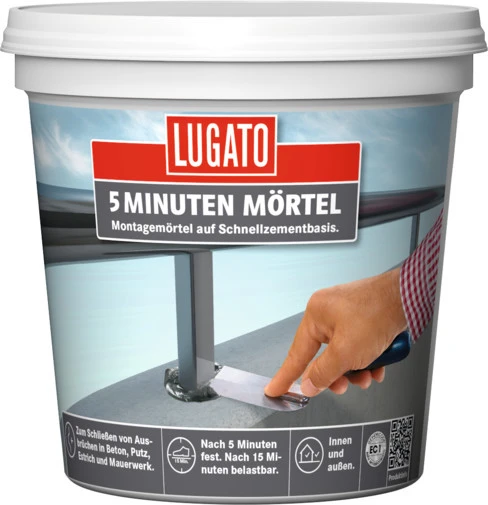 Montagemörtel und Schnellzement
