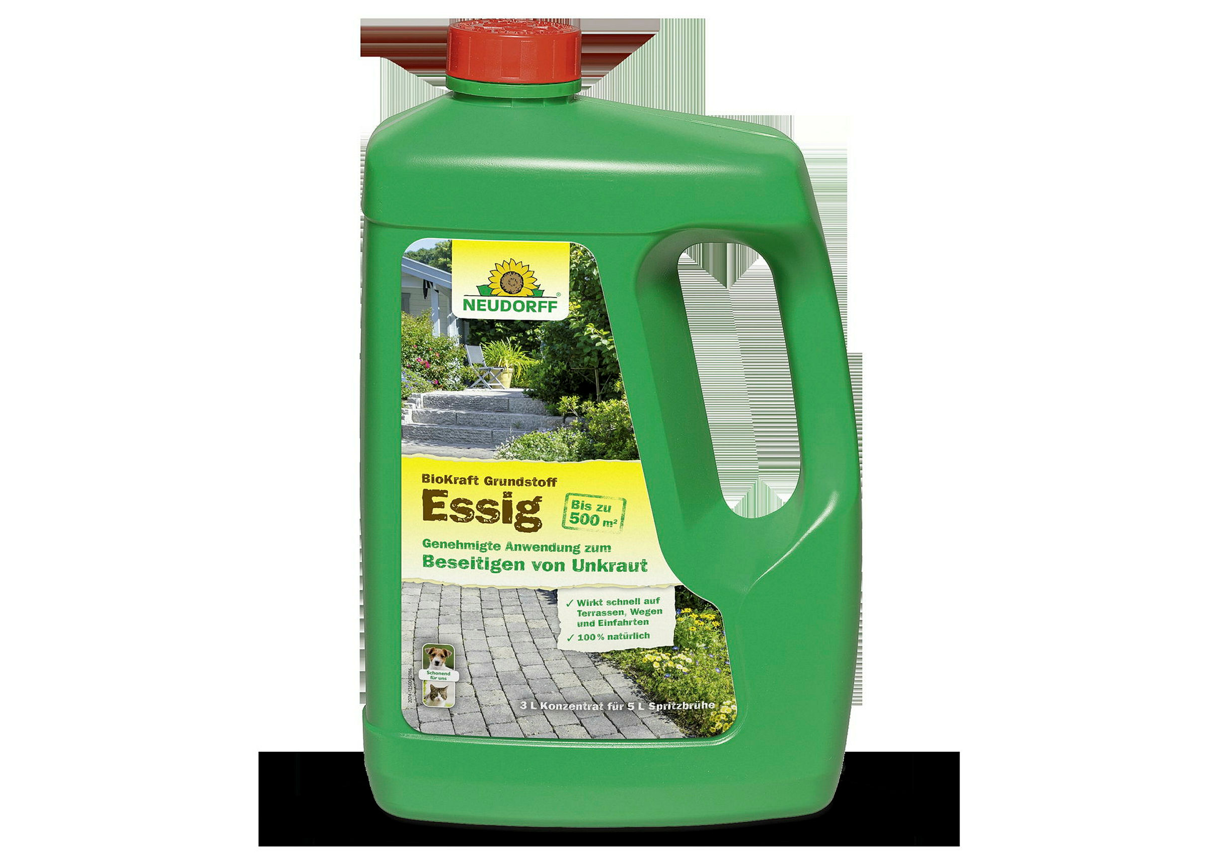 Neudorff BioKraft Grundstoff Essig (Konzentrat), 3 L