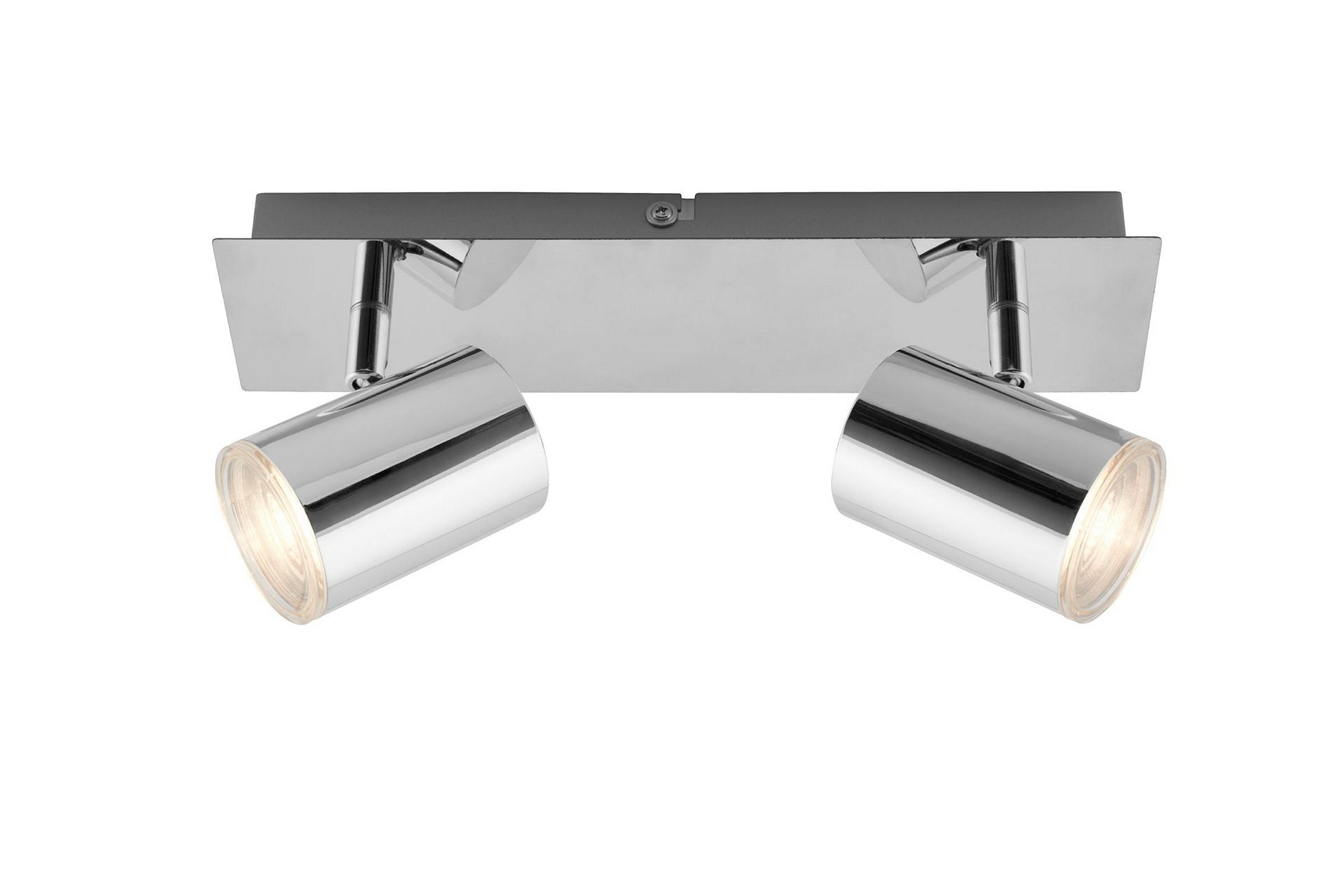 LED Bad Spotleuchte, chrom, exkl. 2xLED/GU10