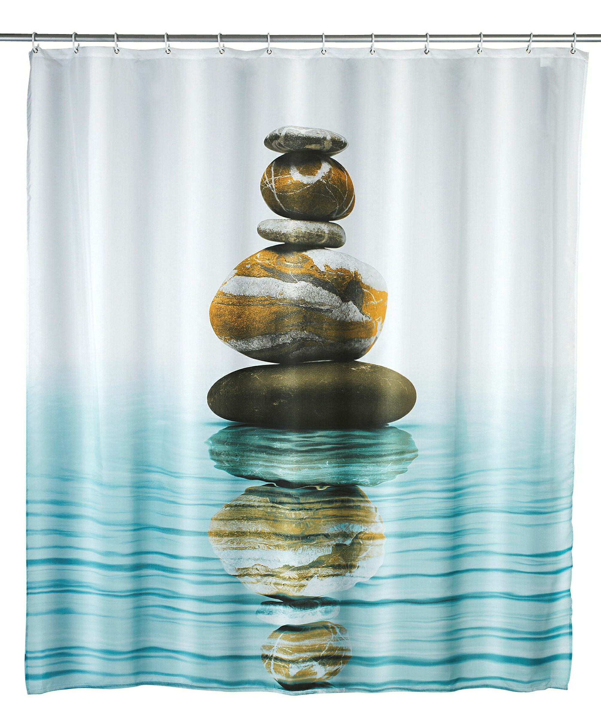 Duschvorhang 180x200 Meditation Polyeste
