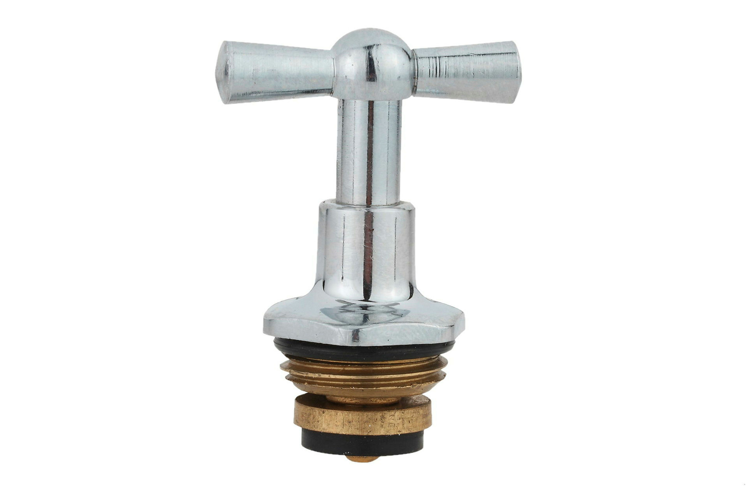Knebel-Oberteil, Chrom, 1/2''