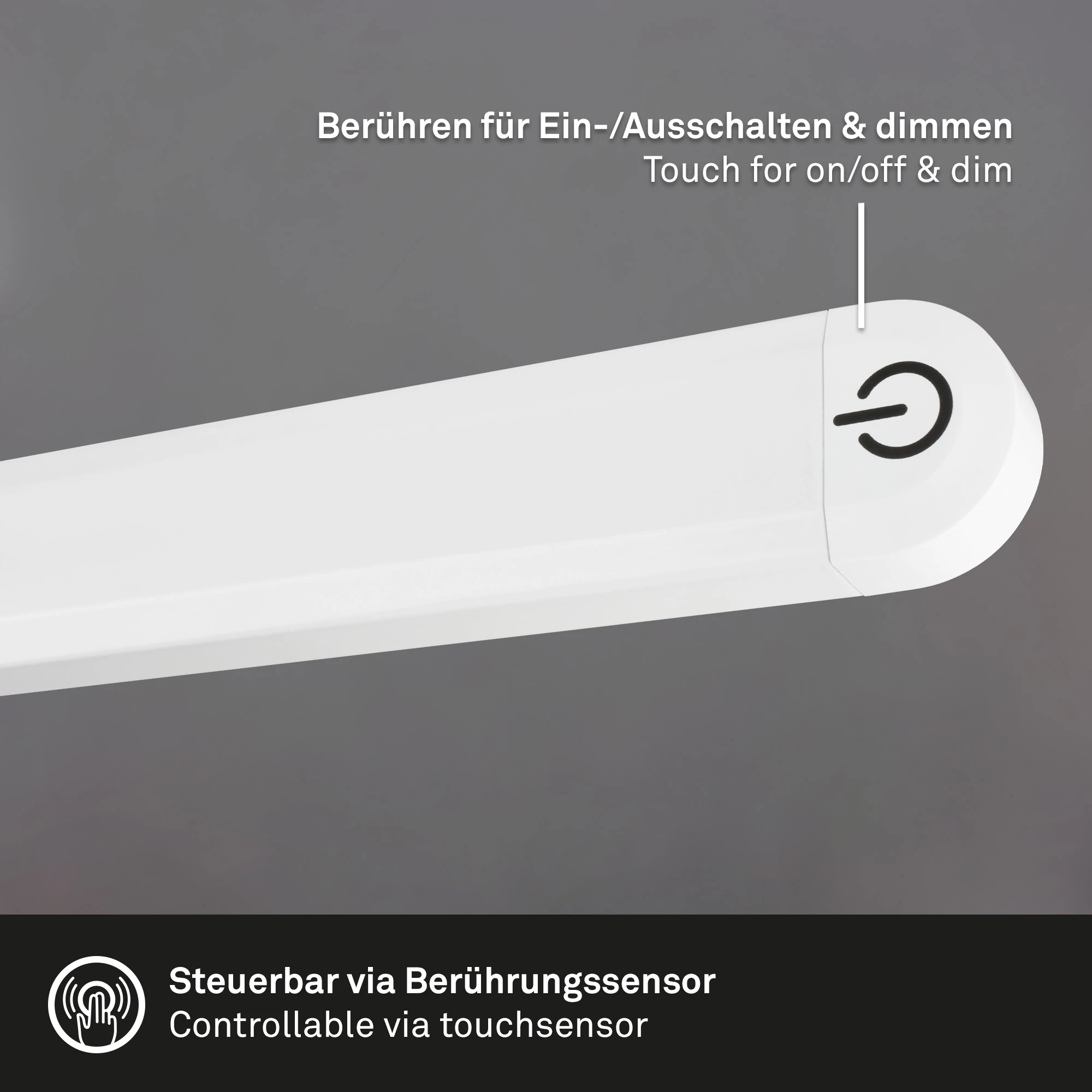 LED Tischleuchte, weiß, 1xLED-Platine/6W