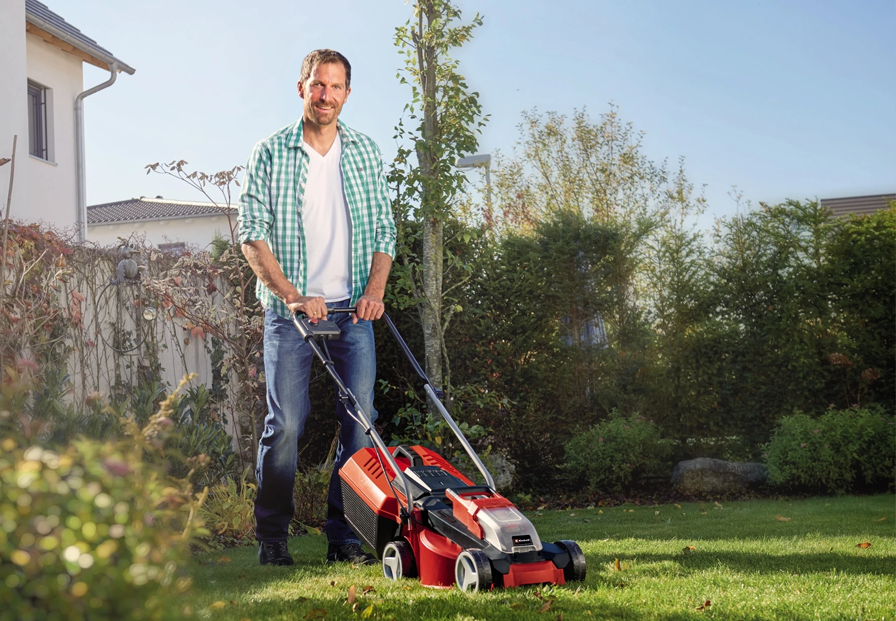 Einhell Expert GE-CM 18/30 Li-Solo Akku-Rasenmäher