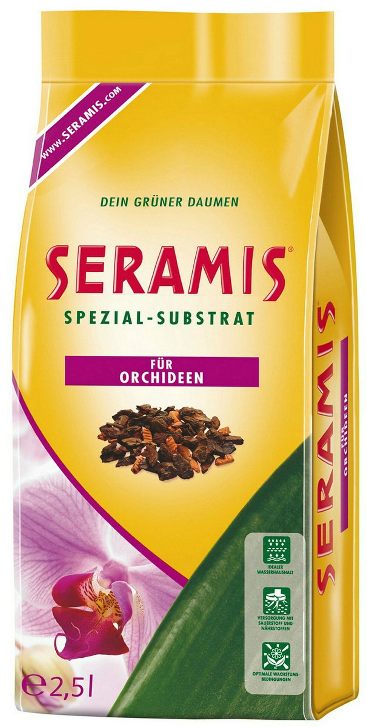Seramis Orchideen Spezial-Substrat, 2,5 L