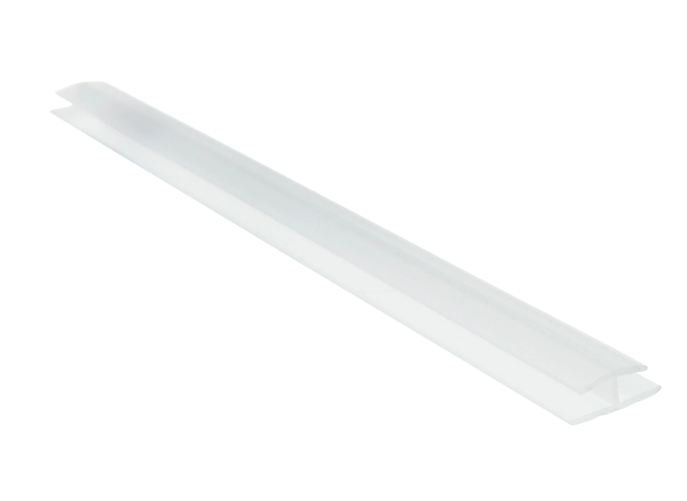 Zwischenprofil für Rückwand 3,2 mm, transparent