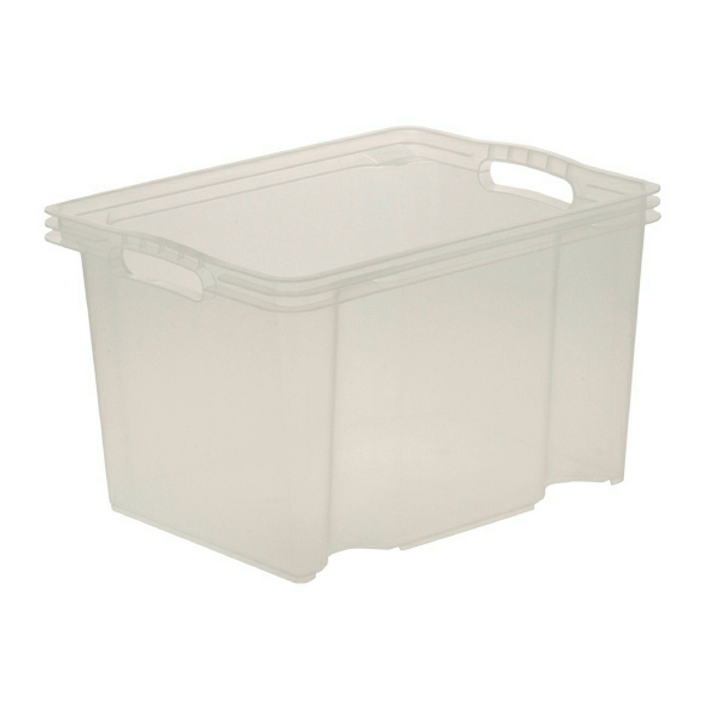 keeeper Multi-Box M, 35 x 27 x 21 cm, 13,5 l, Franz, Transparent