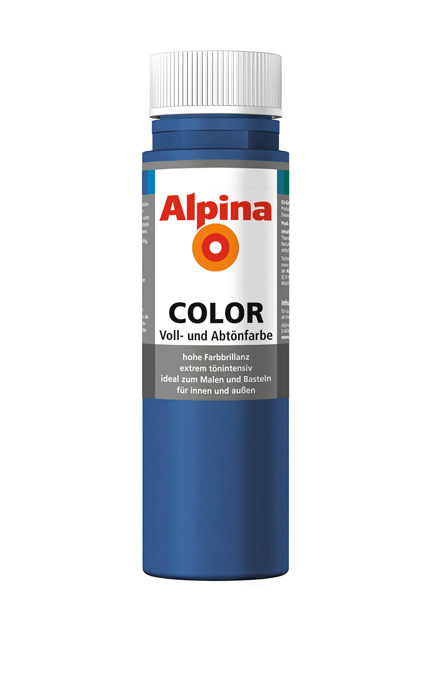 Alpina COLOR Voll- und Abtönfarbe Mystery Blue 250ml seidenmatt