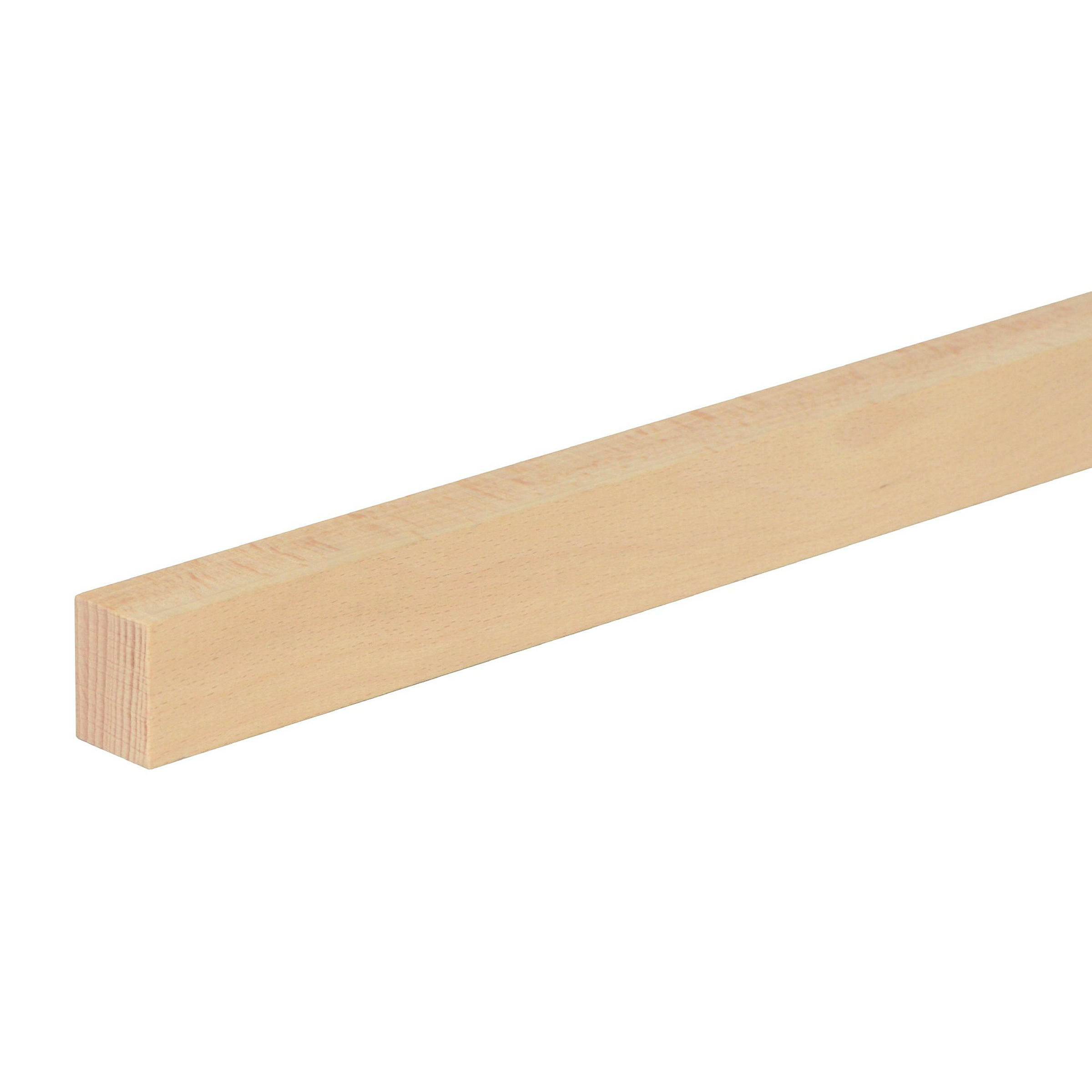 Buche, Rechteckleiste 20x27 mm, 210 cm