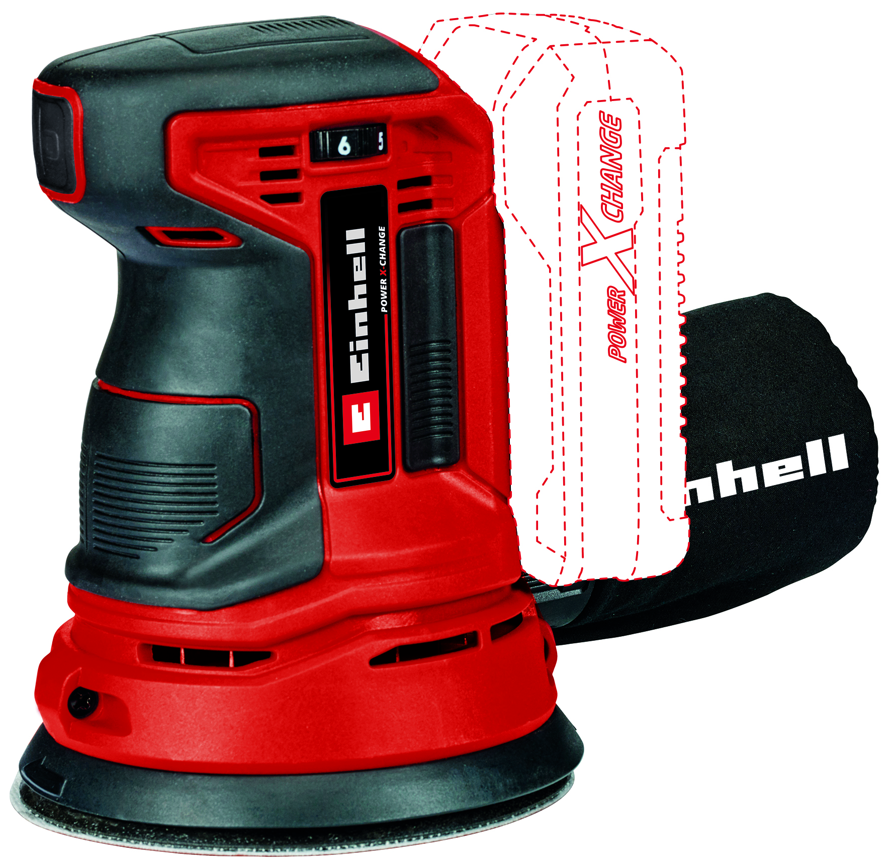 Einhell Expert TE-RS 18 Li-Solo Akku-Exzenterschleifer