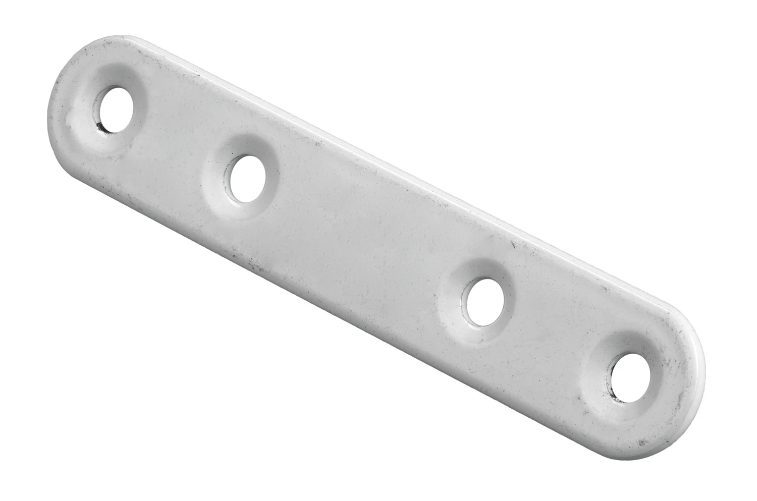 Verbindungsblech weiss 80x15mm