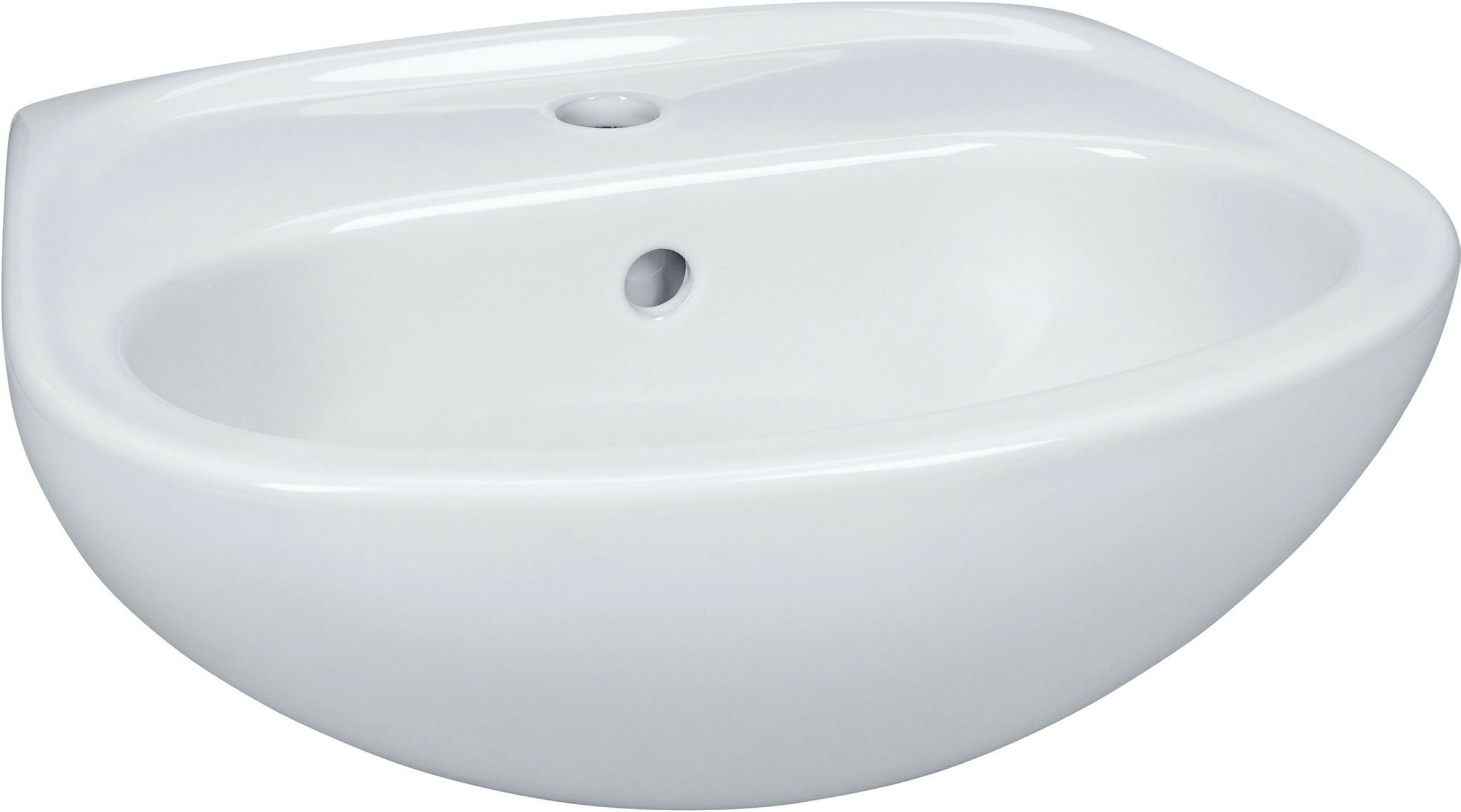 Handwaschbecken ALPHA 2.0 HWB 45 cm weiss