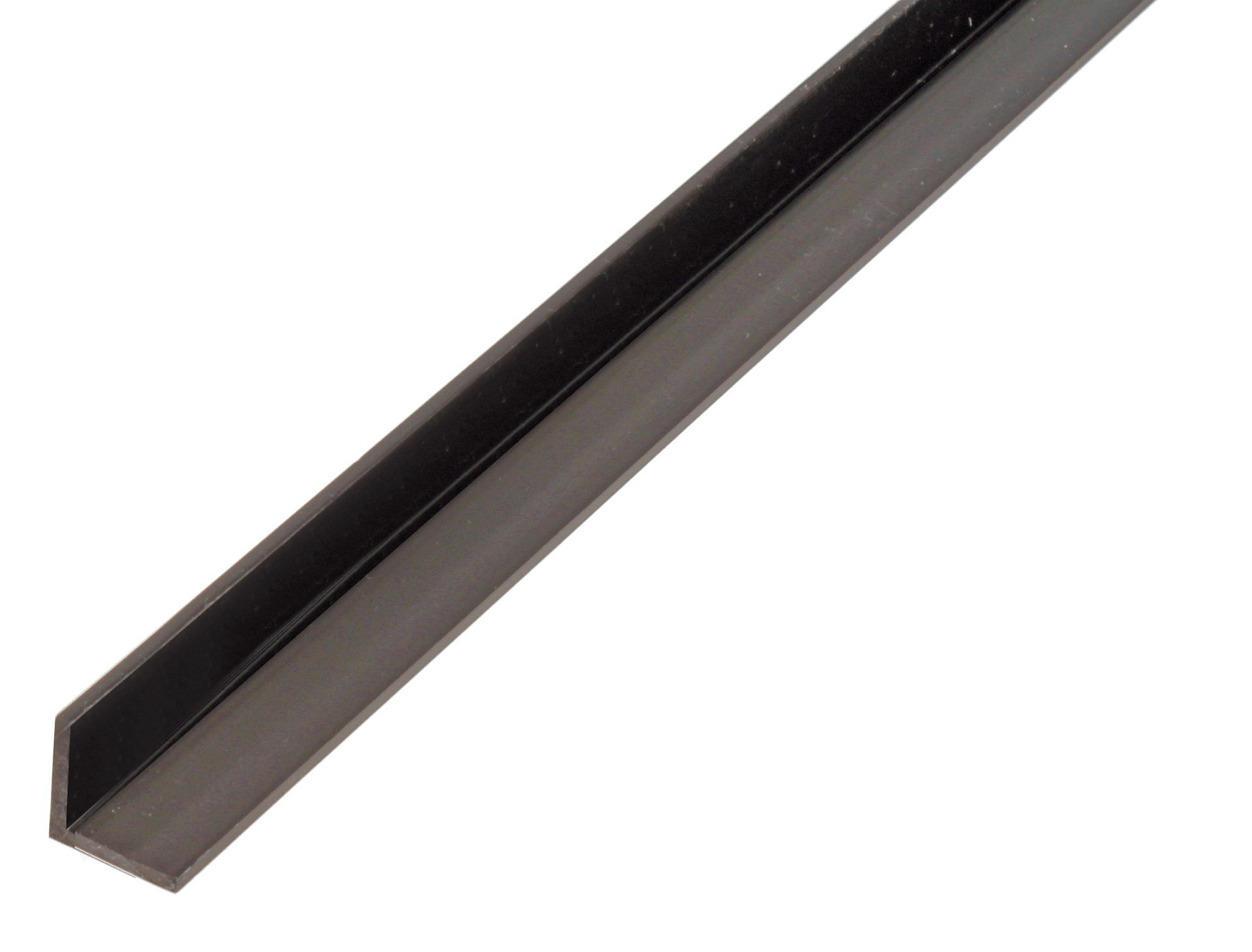 Winkelprofil Kunstst. schwarz 15x15x1,2mm, 1m