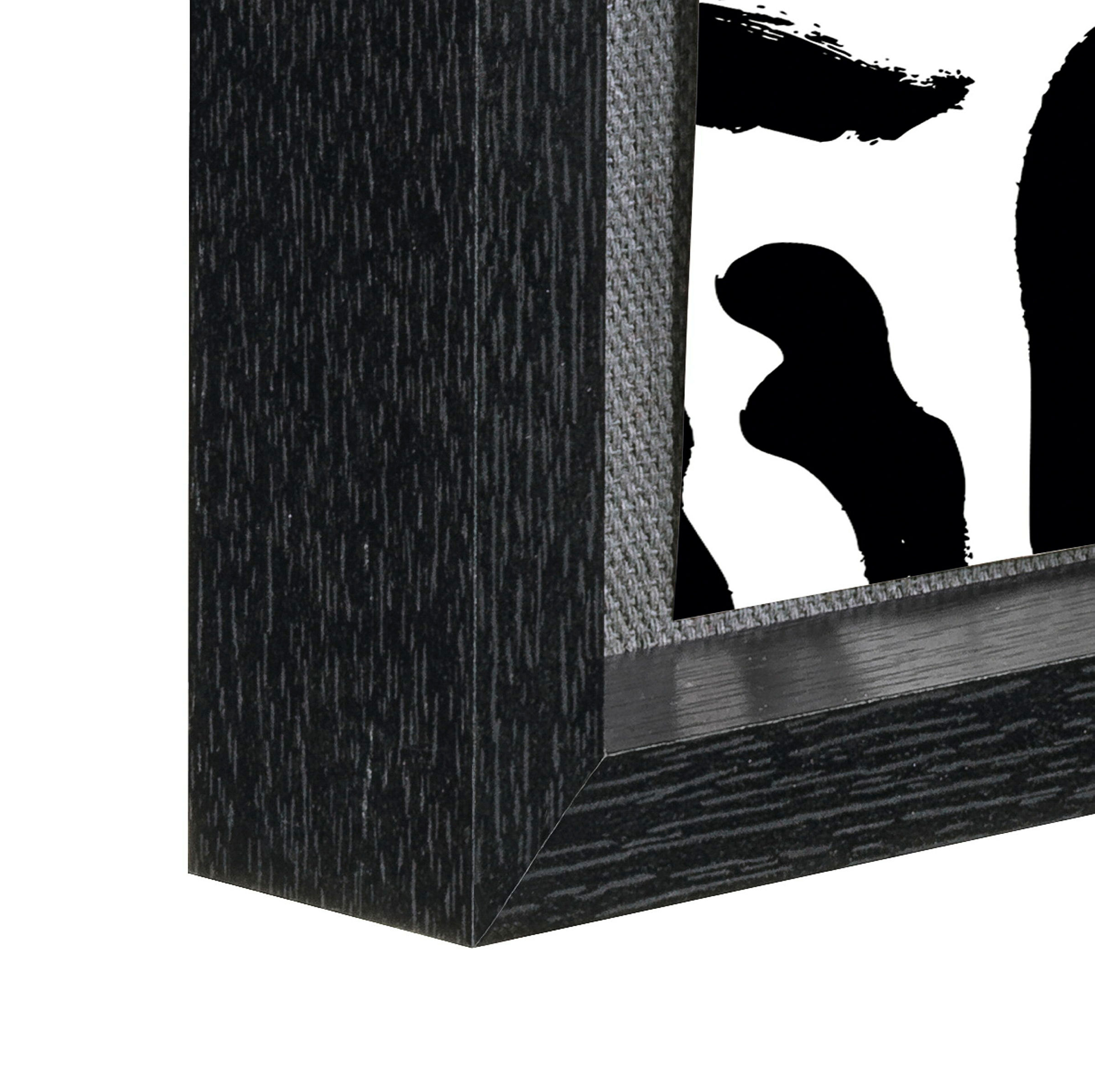 Hama Bilderrahmen Muro mit Schnur und Klammern Schwarz 16,5 x 21,5 cm