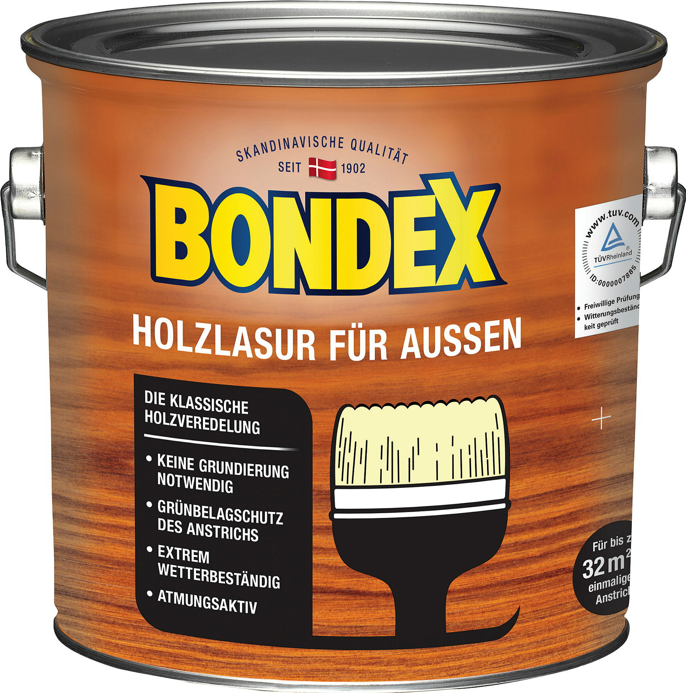 BONDEX Holzlasur für Außen Oregon Pine 2,50l