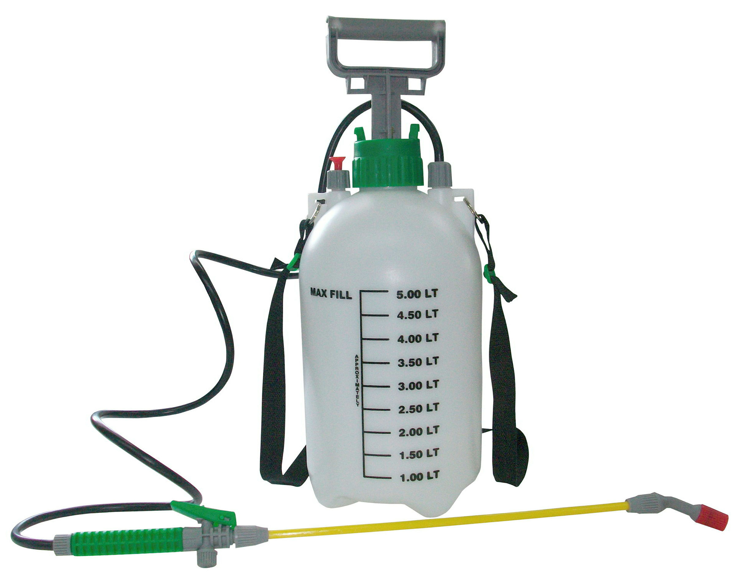 Gartensprüher 5L Handpu./Spritzrohr