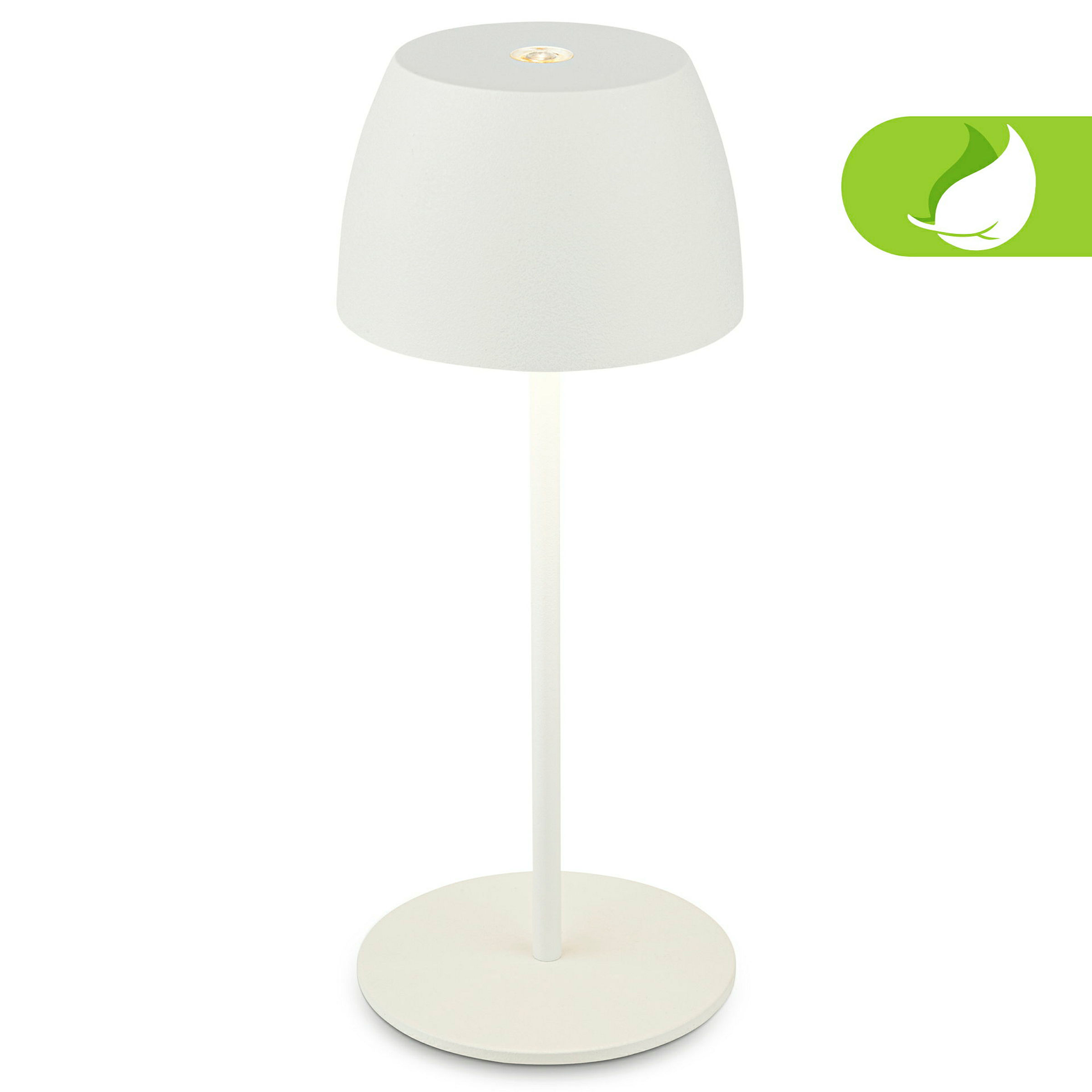 SERINA MINI Akku LED Tischleuchte - Mini; Touch, Weiß
