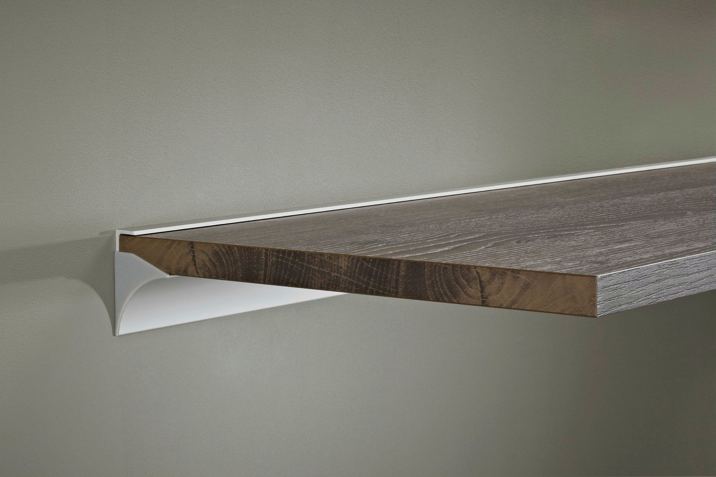 Wandschiene RAIL Wood 19x600mm silber