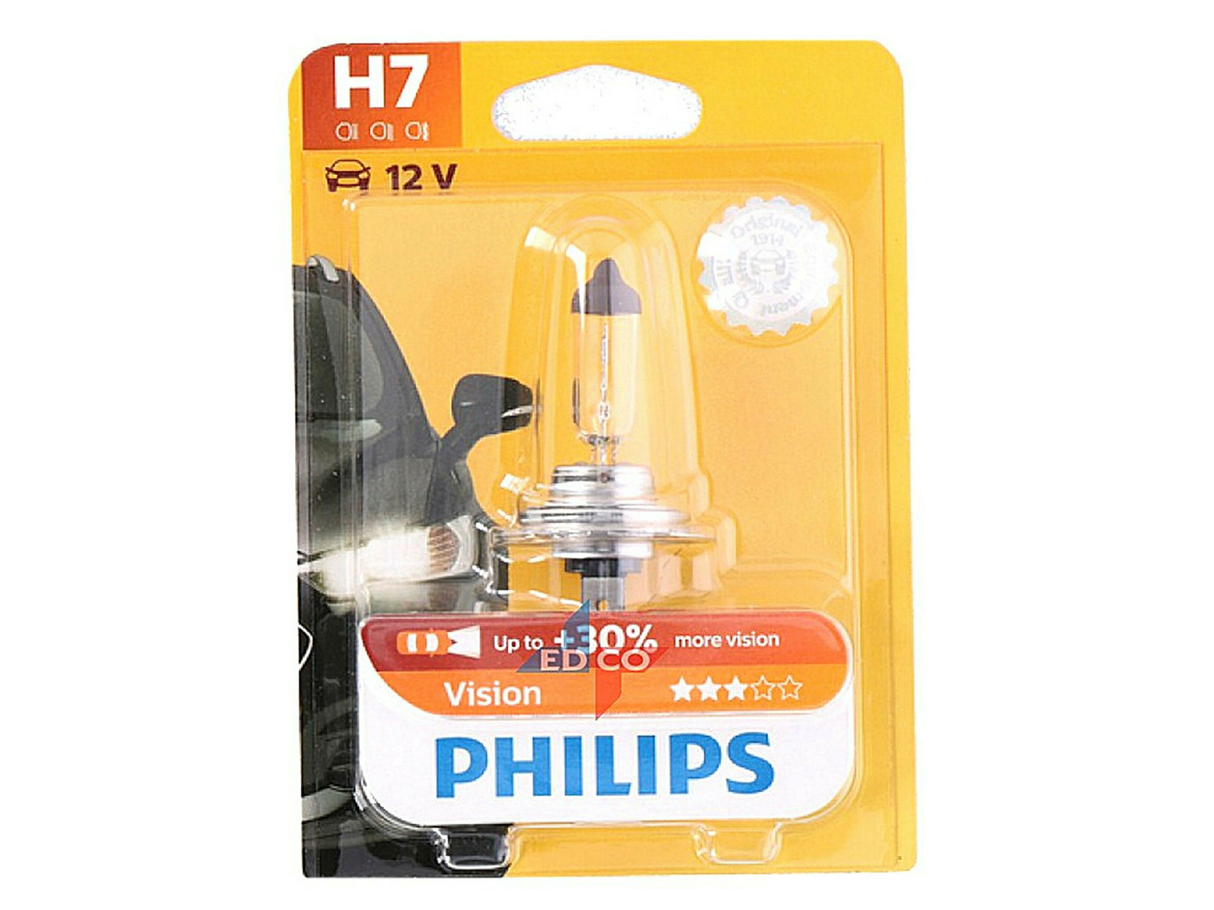 PHILIPS H7 Birnen 12 V/55 W PX26D 1er Blister