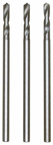 Mikro-Spiralbohrer (Wolfram- Vanadiumstahl), 1,6 mm, 3 St.