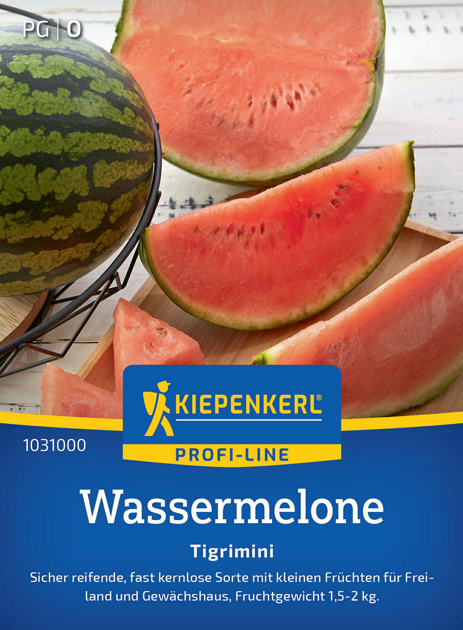 Kiepenkerl Wassermelone Tigrimini, F1