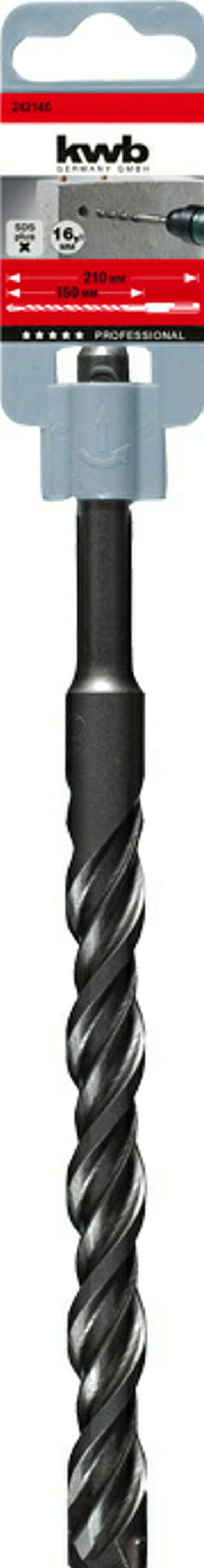 HB 44 SDS plus Hammerbohrer, 210/150 mm, ø 16.0 mm