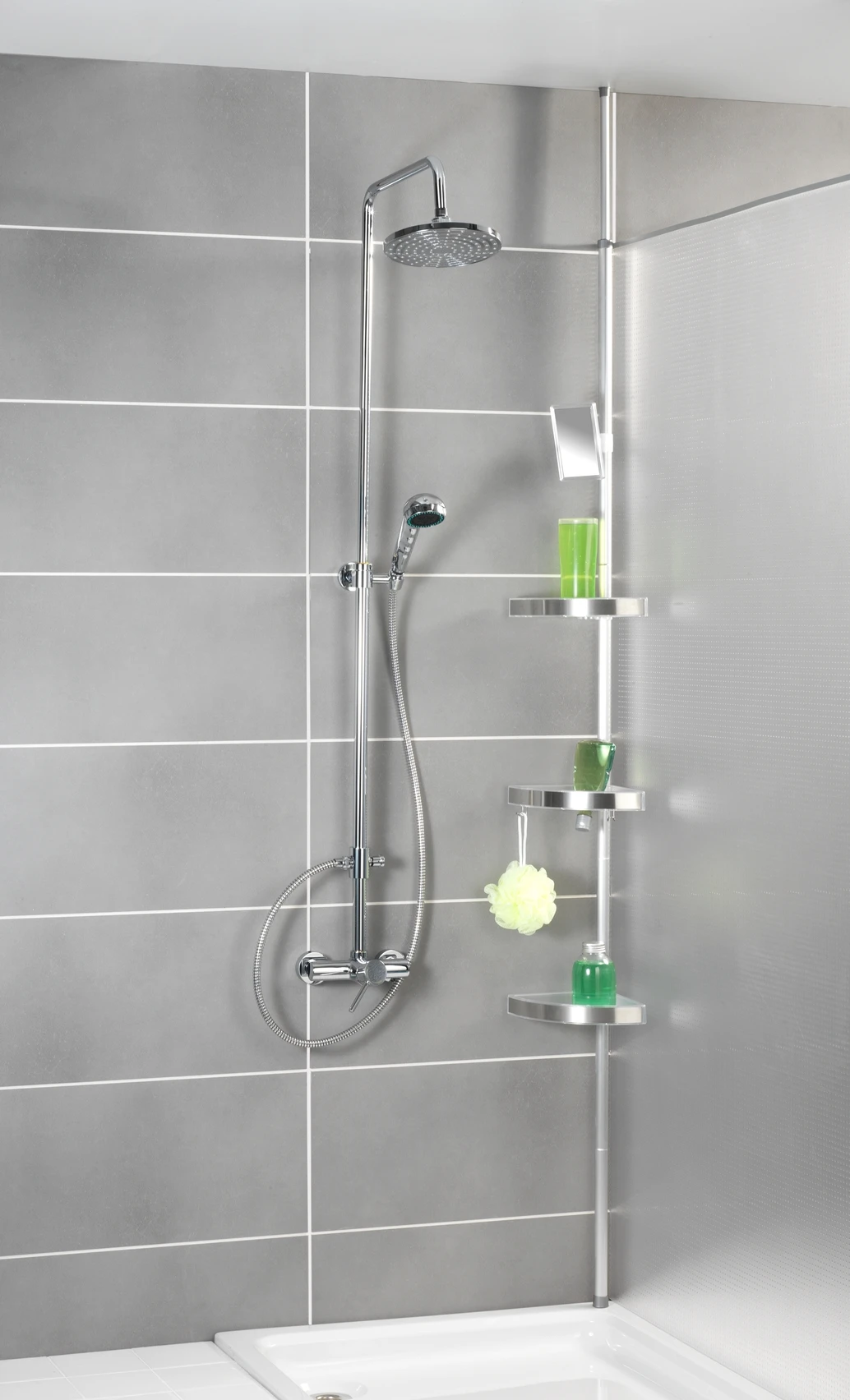 Teleskop Duschecke Premium