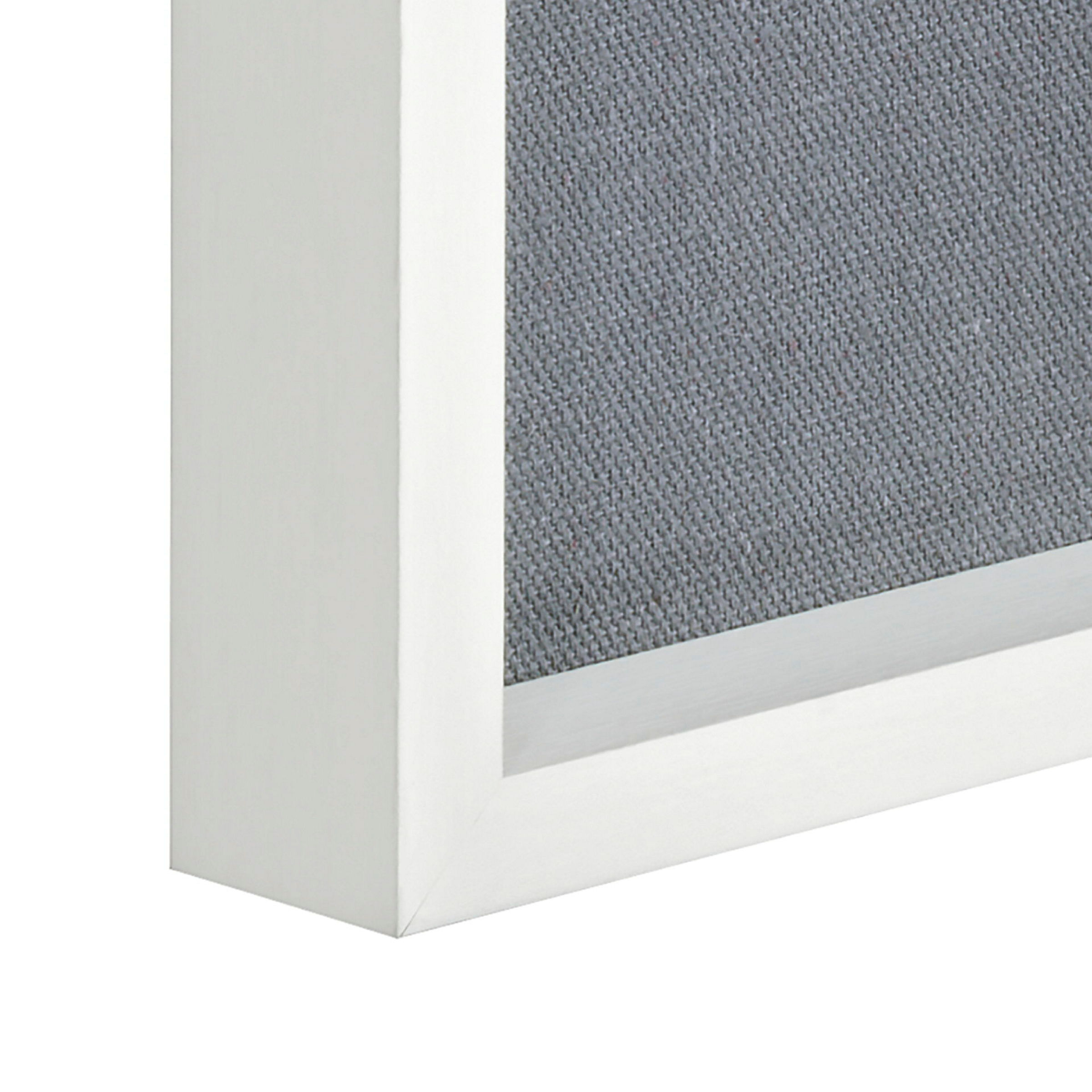 Hama Bilderrahmen Muro mit Schnur und Klammern Weiß 29,5 x 36,5 cm