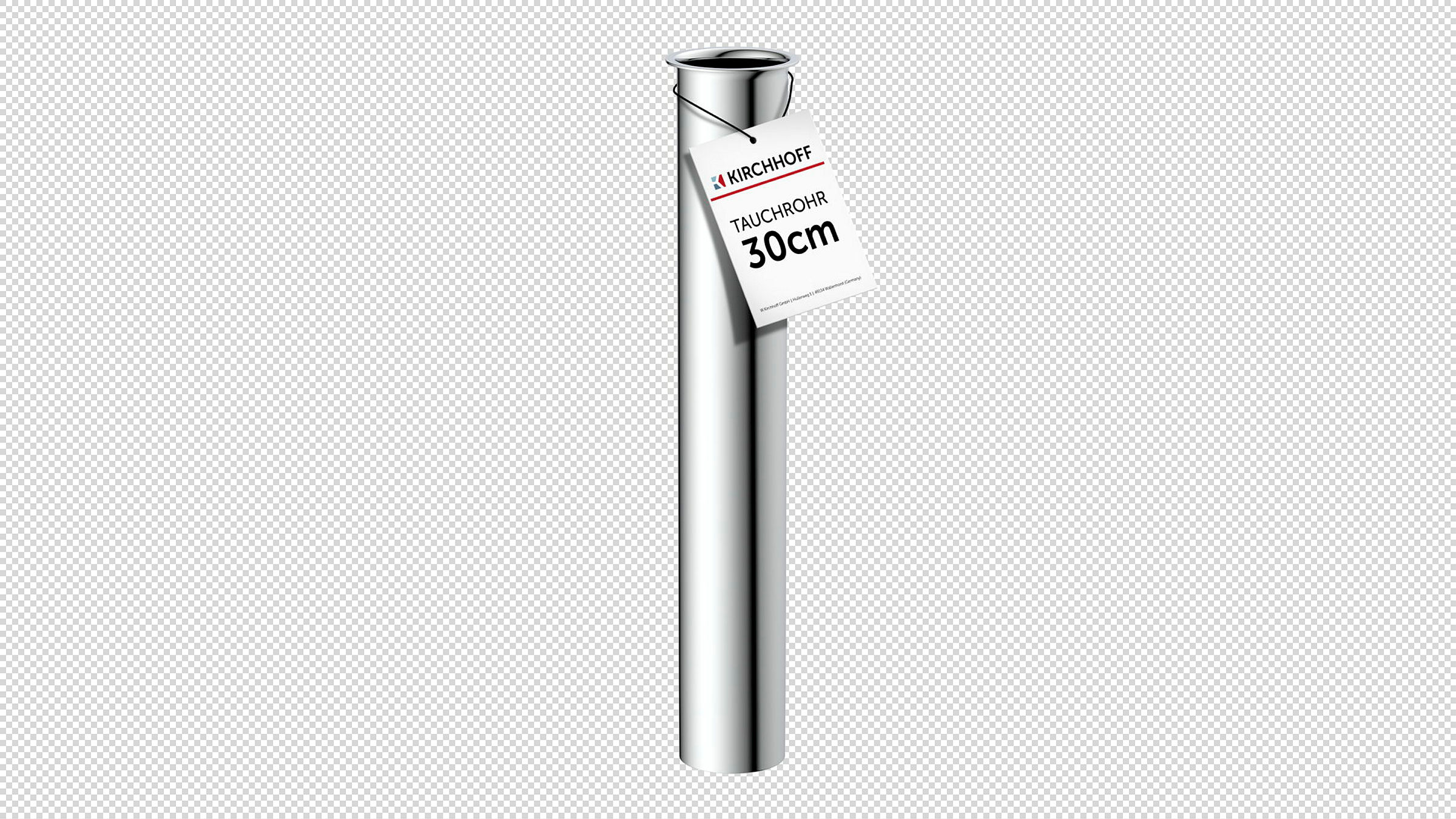 Tauchrohr, 1 1/4'' x 300 mm x 32 mm, für Siphon