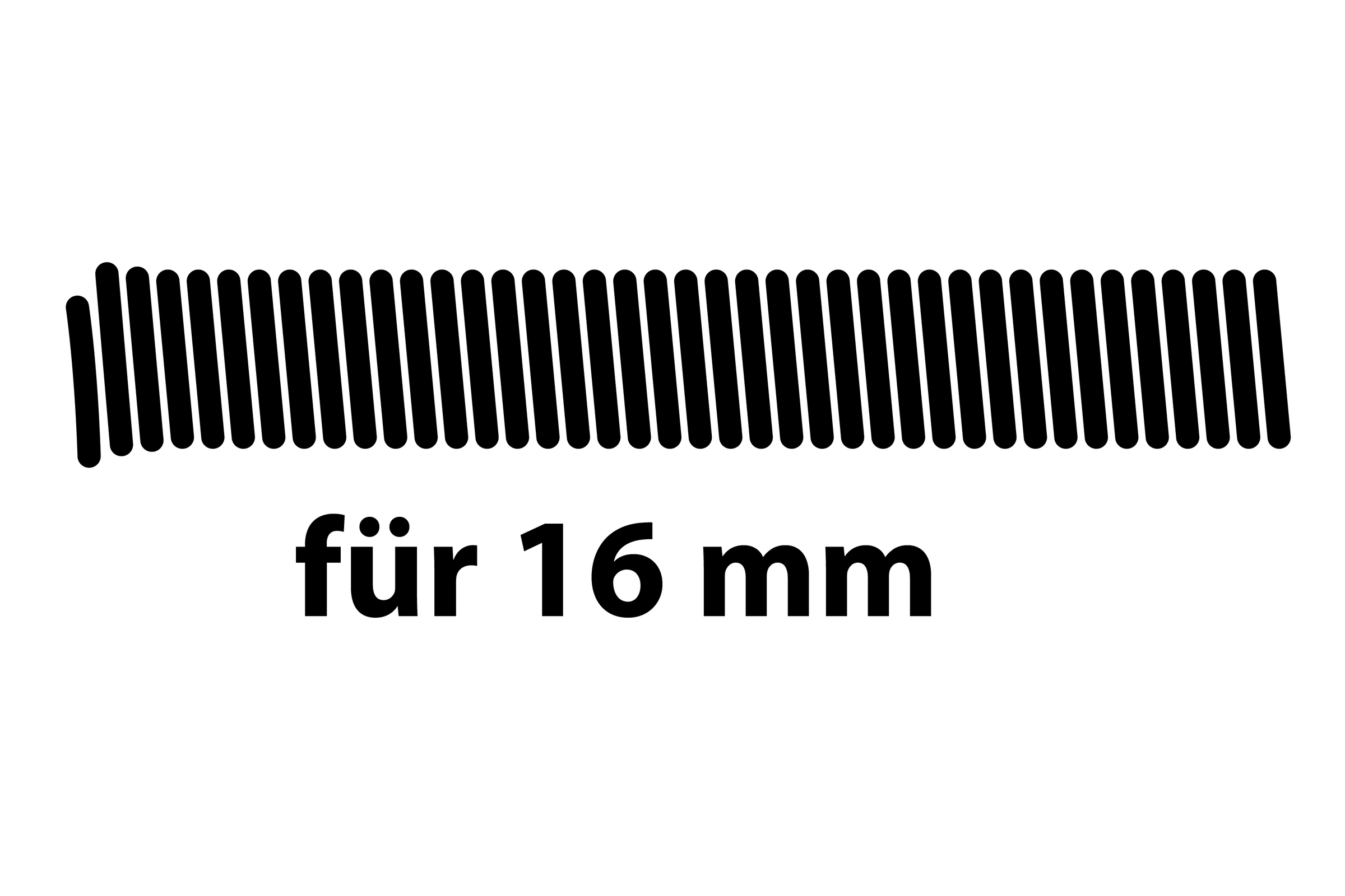 Außenbiegefeder, 16 mm, für Mehrschichtverbundrohr
