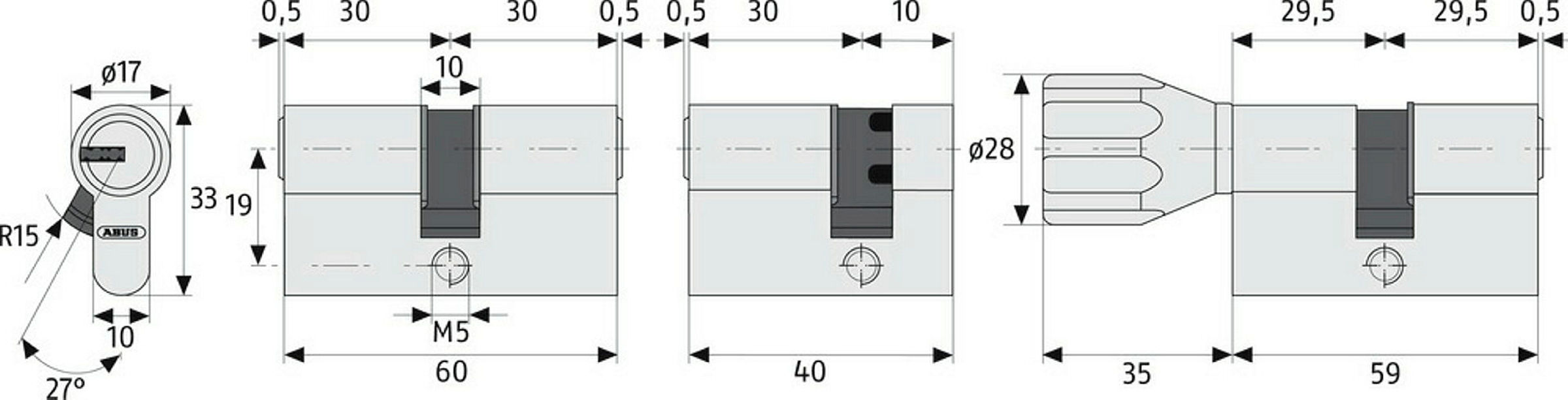 Profilzylinder D6XNP
