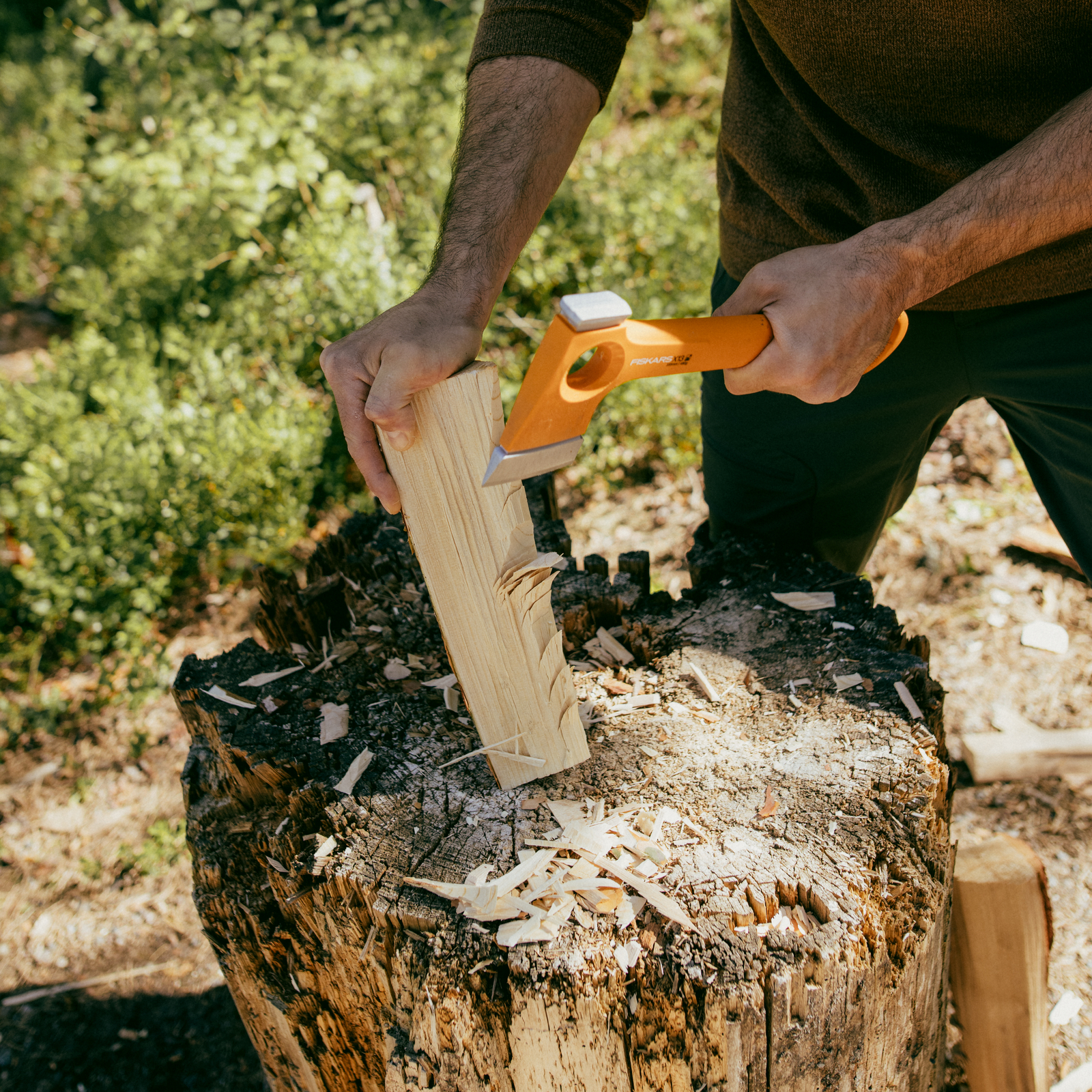 Fiskars X-series X13 Campingaxt ultra leicht 480 g X13 Campingaxt ultra