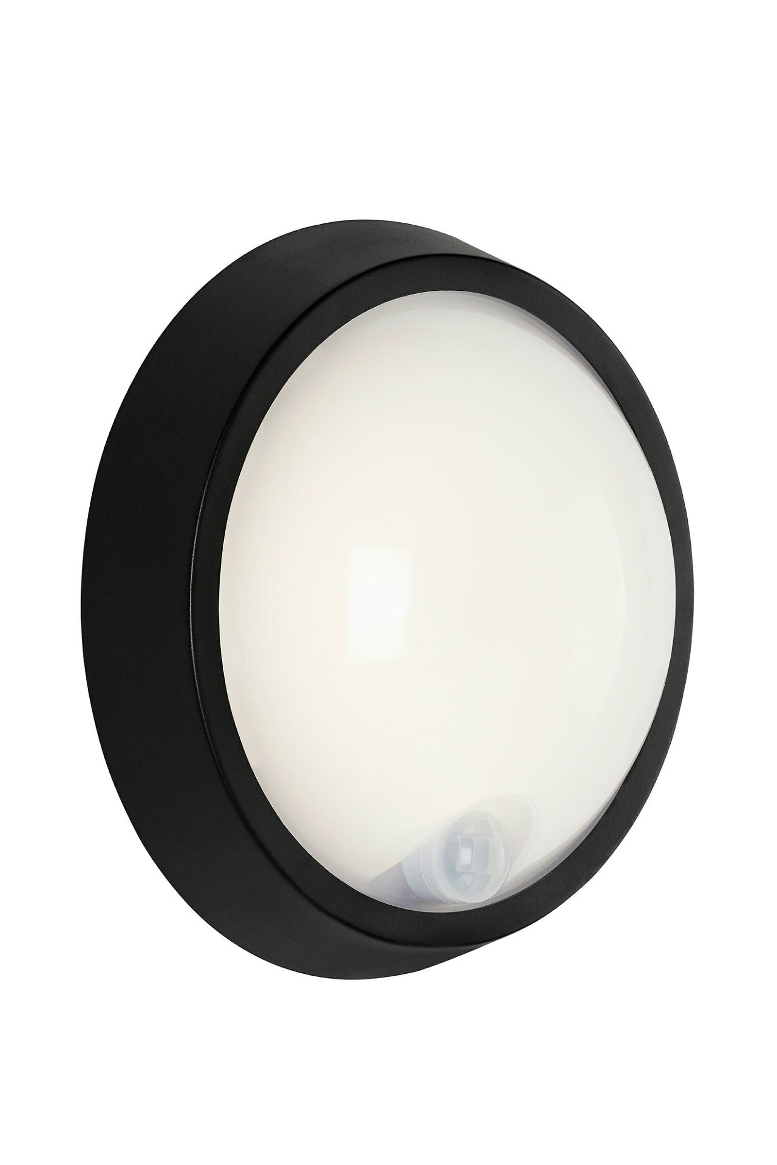 LED Außenleuchte, Sensor, schwarz, 1xLED-Platine