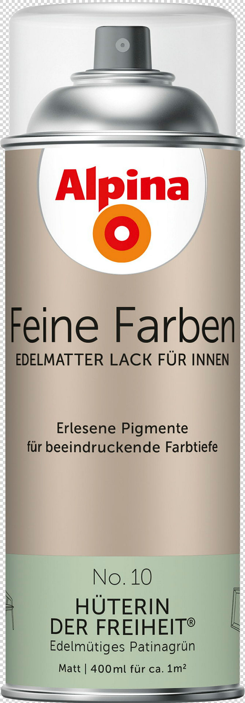 Alpina Feine Farben Sprühlack No. 10 Hüterin der Freiheit® edelmatt 400ml