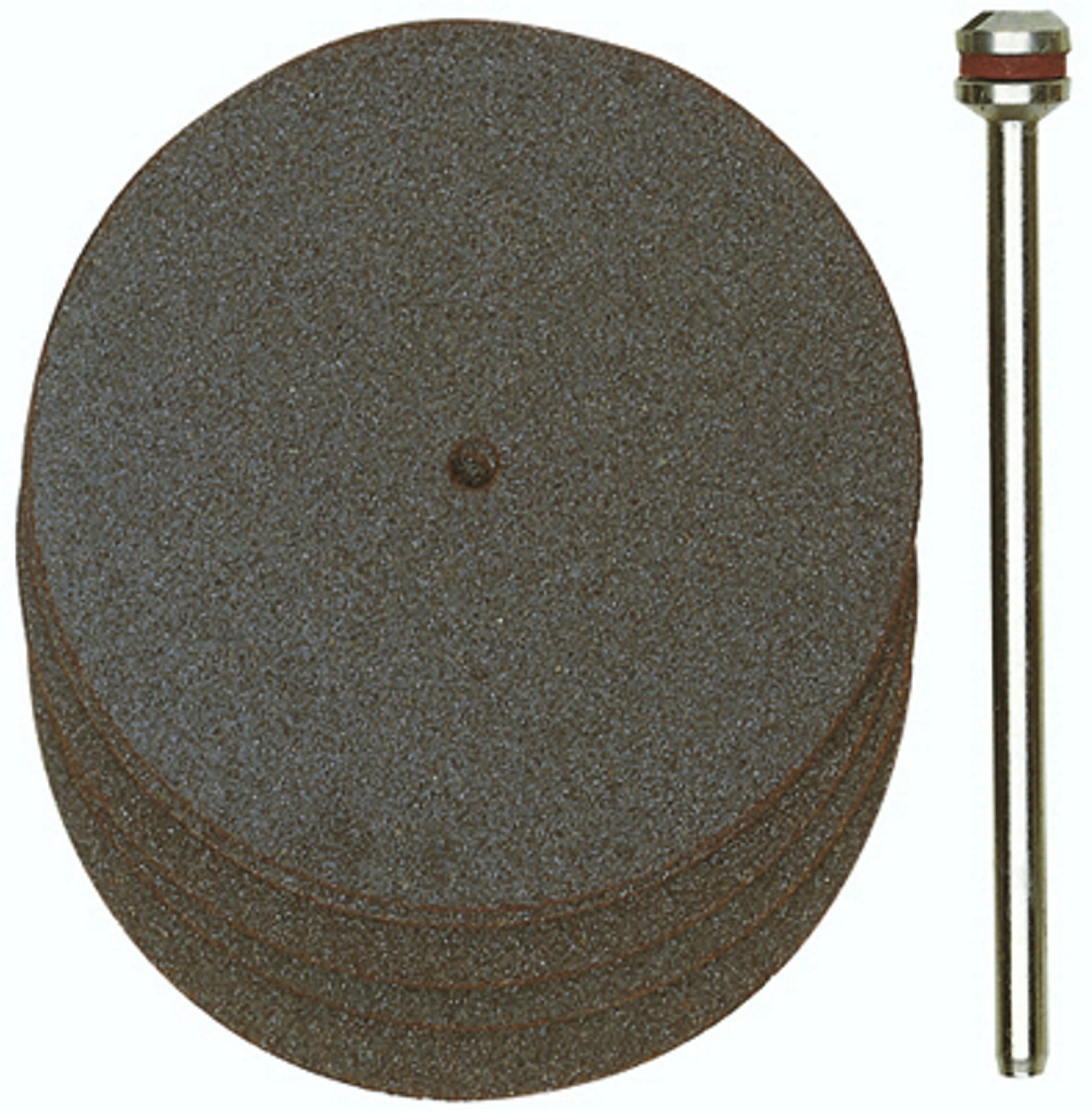 PROXXON-Korundgebundene Trennscheiben, Ø 38 mm, 5 Stück + 1 Träger