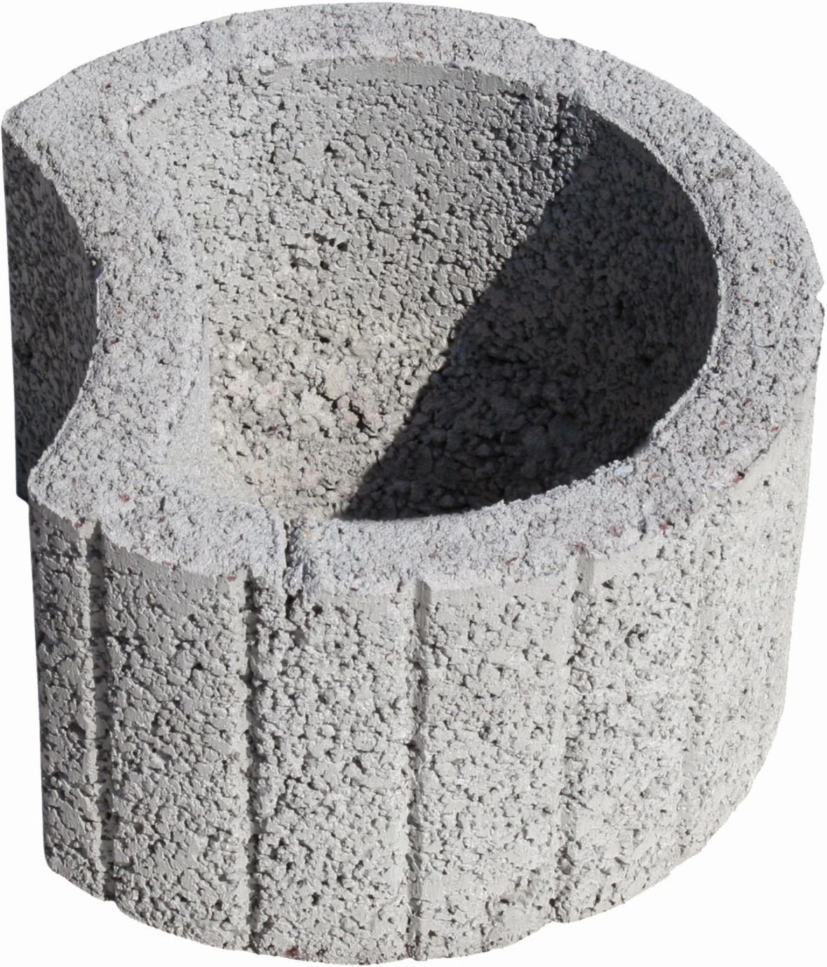 Stützflor klein, 35 / 28 / 20 cm, grau