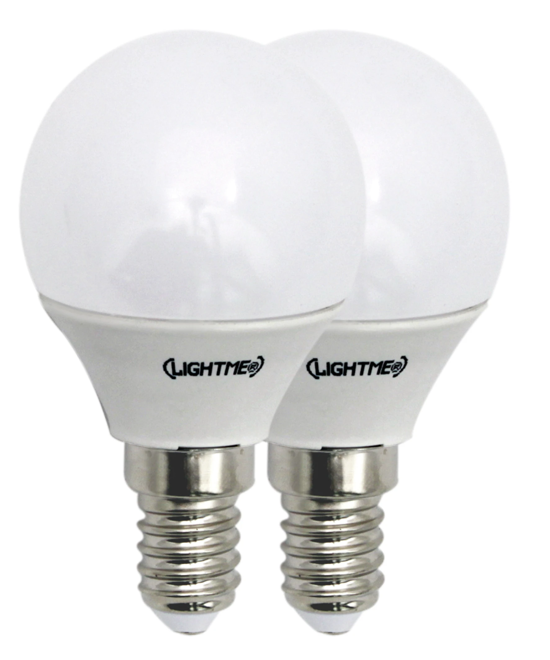 LED 2er-Pack P45 3W-250lm-E14/827