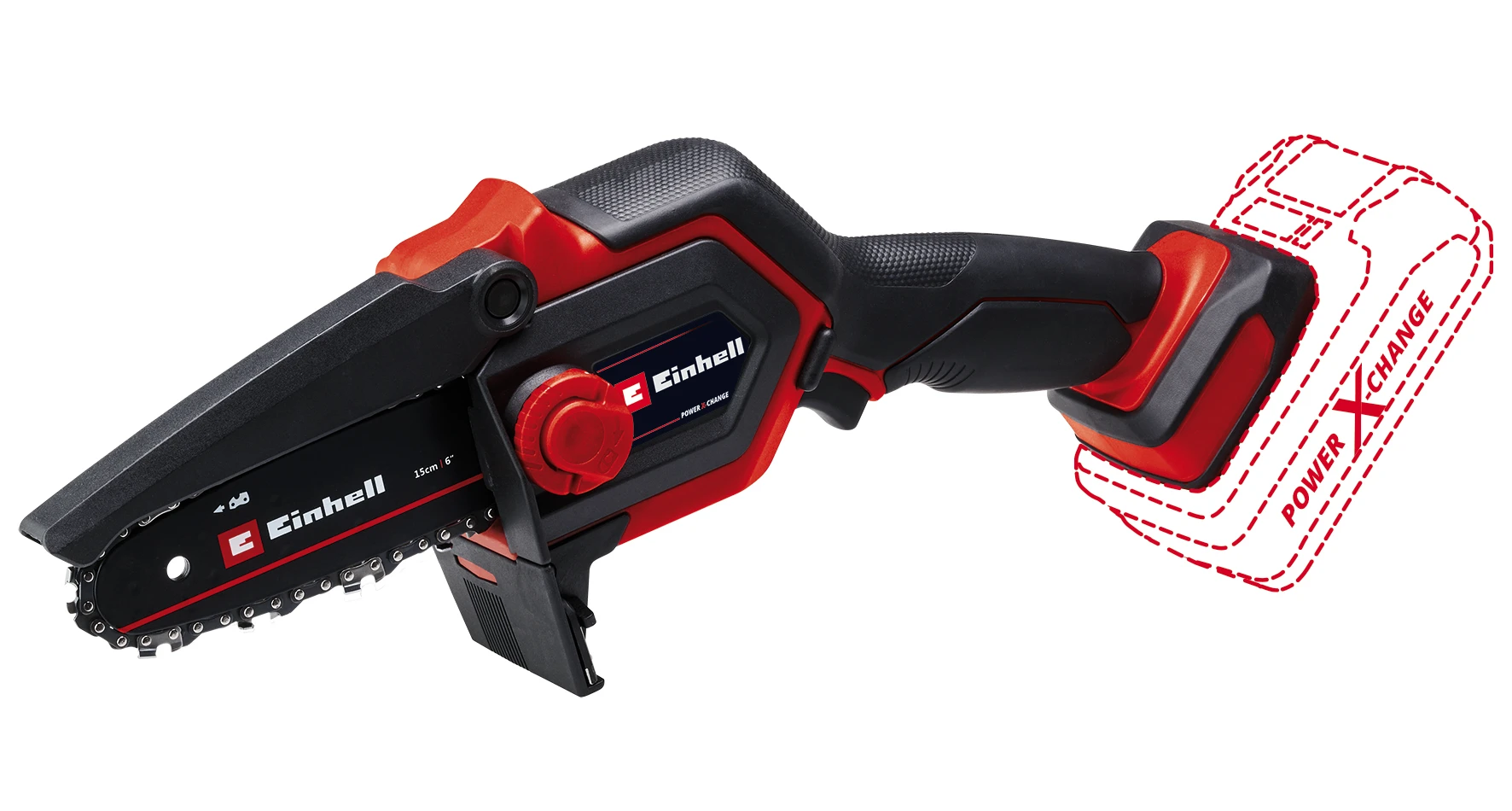 Einhell Expert GE-PS 18/15 Li BL-Solo Akku-Astkettensäge