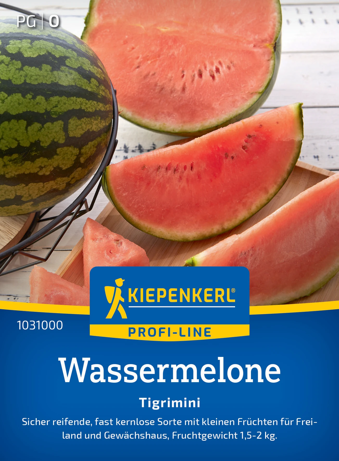 Kiepenkerl Wassermelone Tigrimini, F1