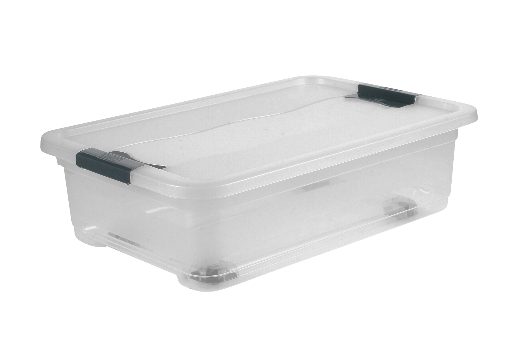 keeeper Aufbewahrungsbox, 59,5 x 39,5 x 18 cm, 28 l, Konrad, Transparent