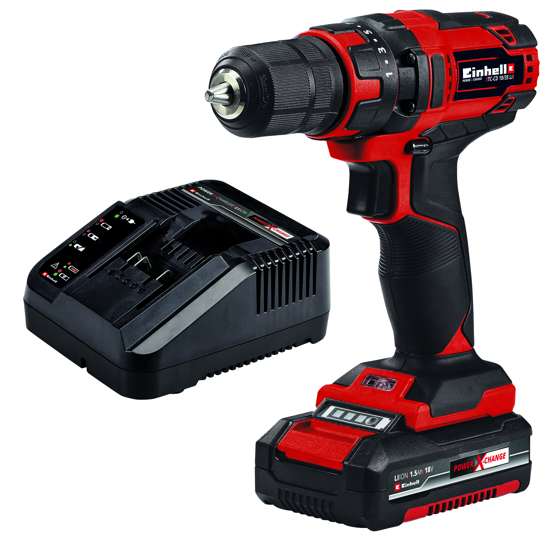 Einhell Classic TC-CD 18/35 Li (1x1,5 Ah) Akku-Bohrschrauber