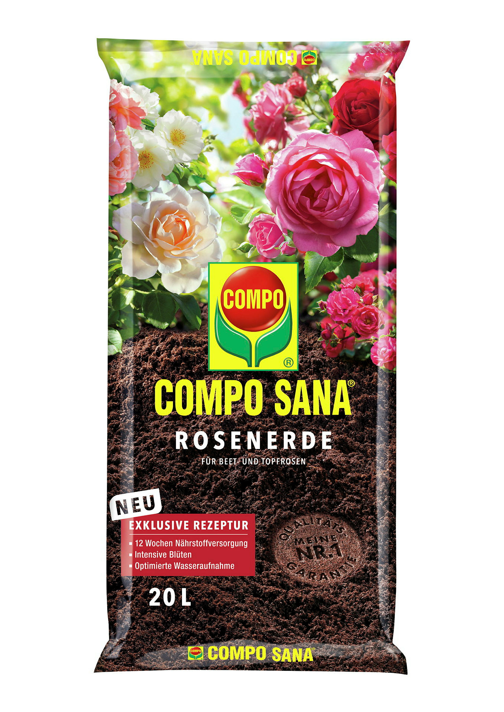 COMPO SANA® Rosenerde 20 L