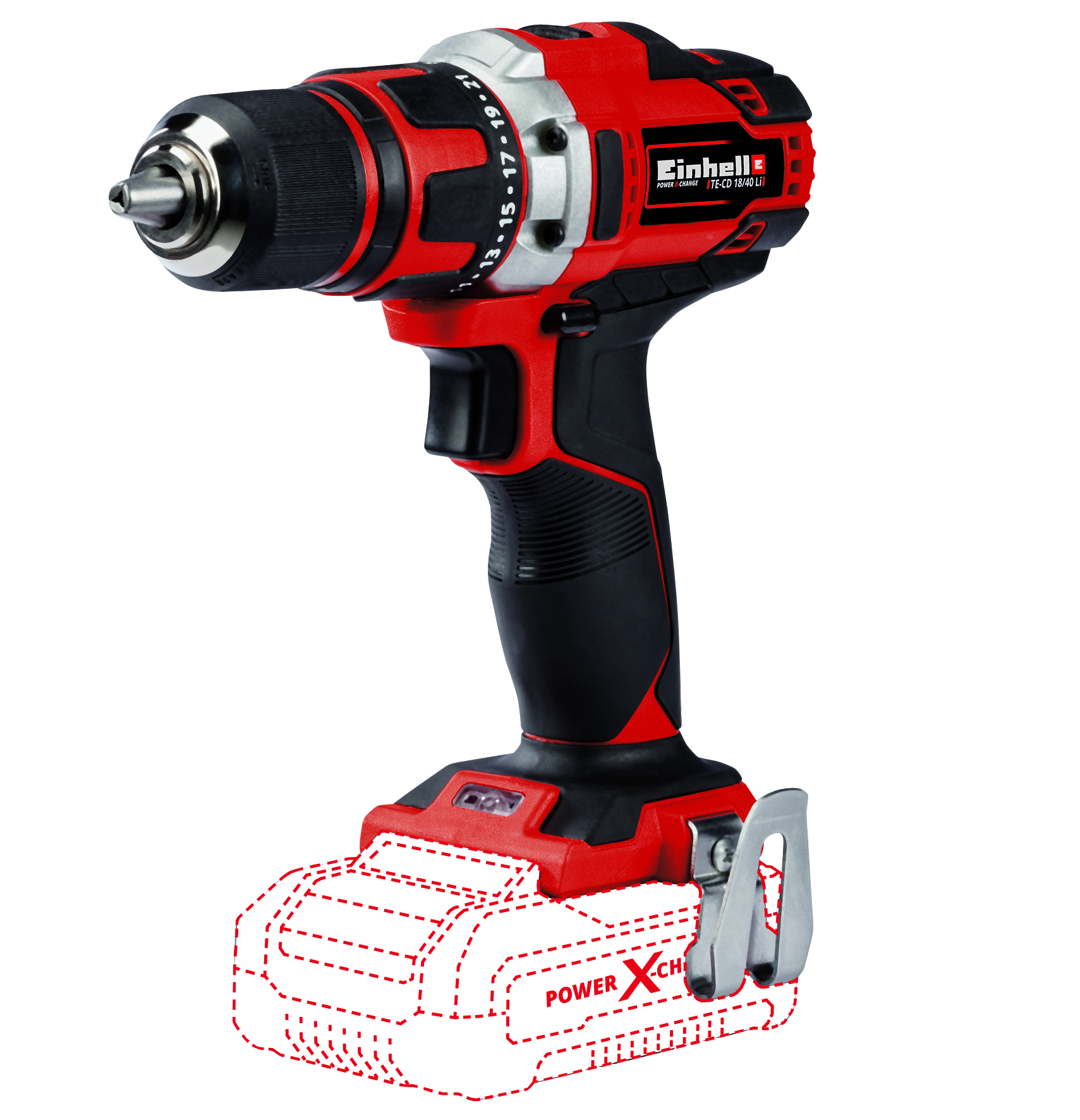 Einhell Expert TE-CD 18/40 Li-Solo Akku-Bohrschrauber