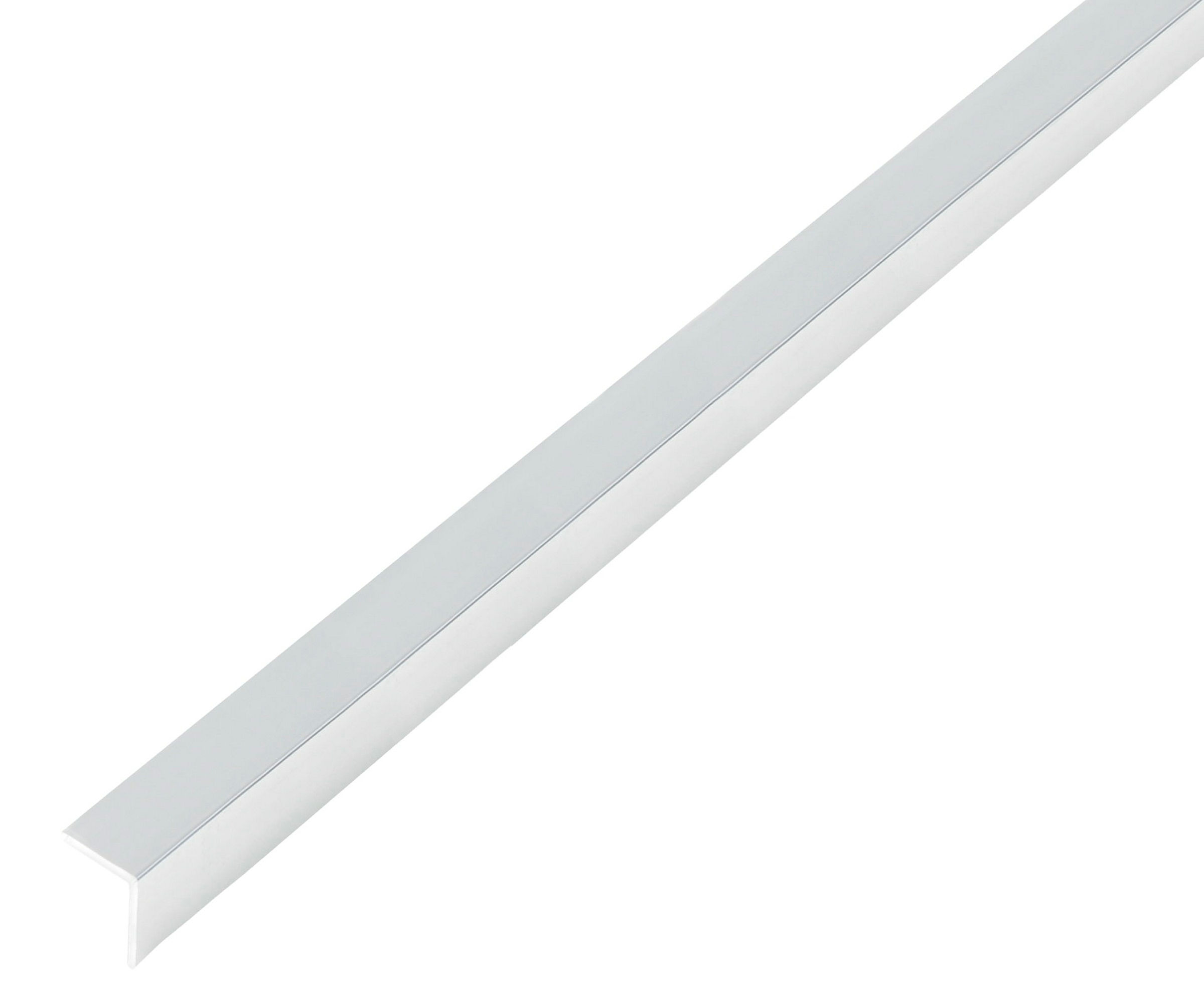 Winkelprofil selbstklebend 1m20x20 chromdesign