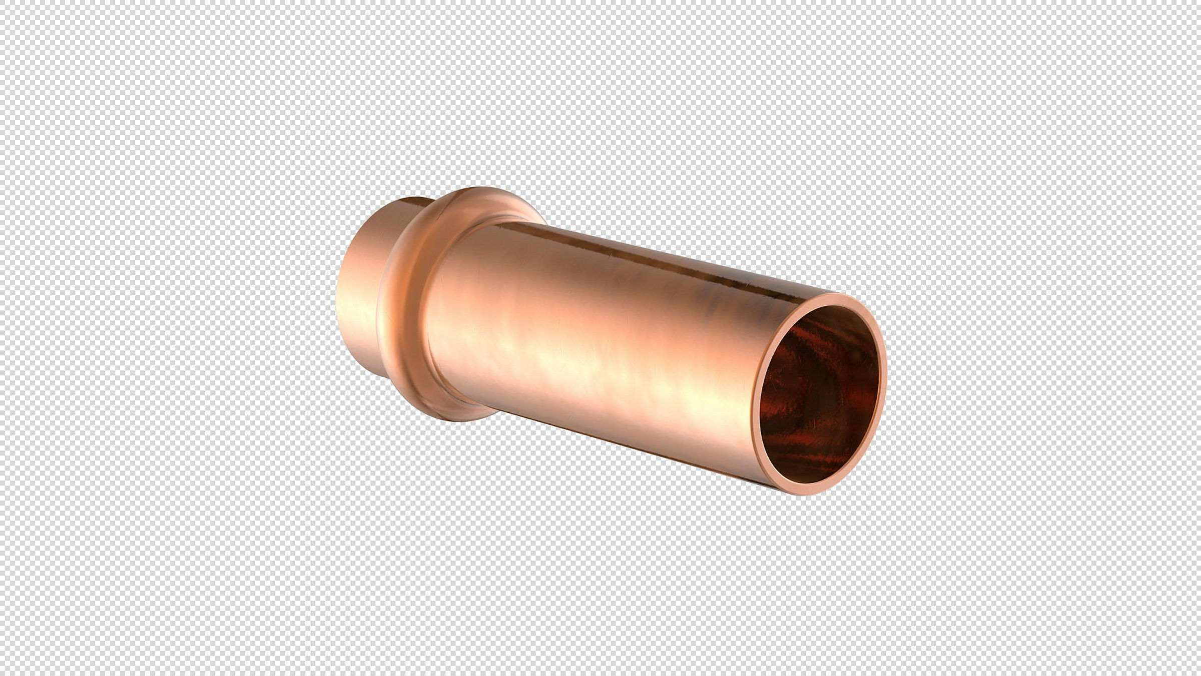 CU Reduziernippel, blank, 15mmAx12mm,1Muffe,(P5243)