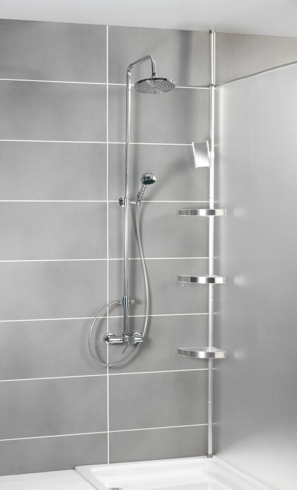 Teleskop Duschecke Premium